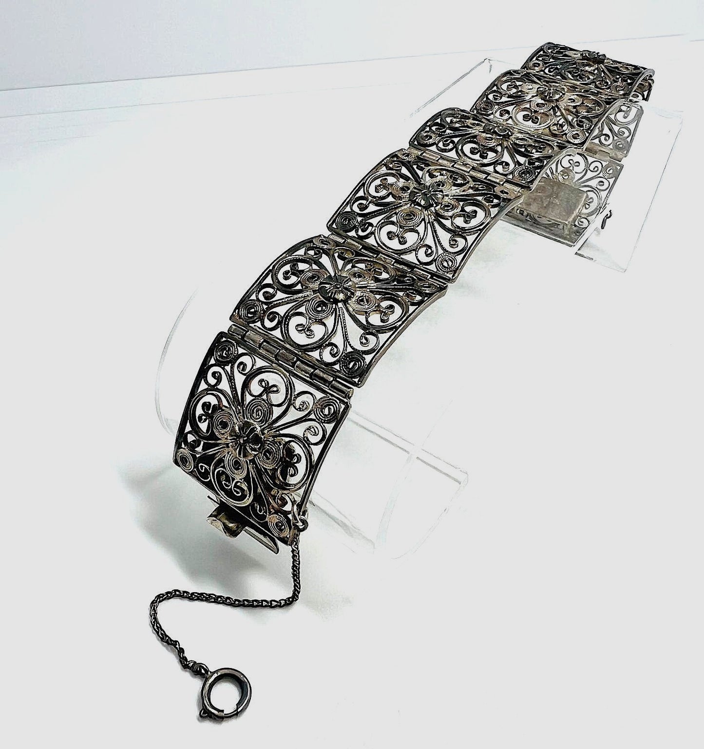 835 Silber Armband Art Déco