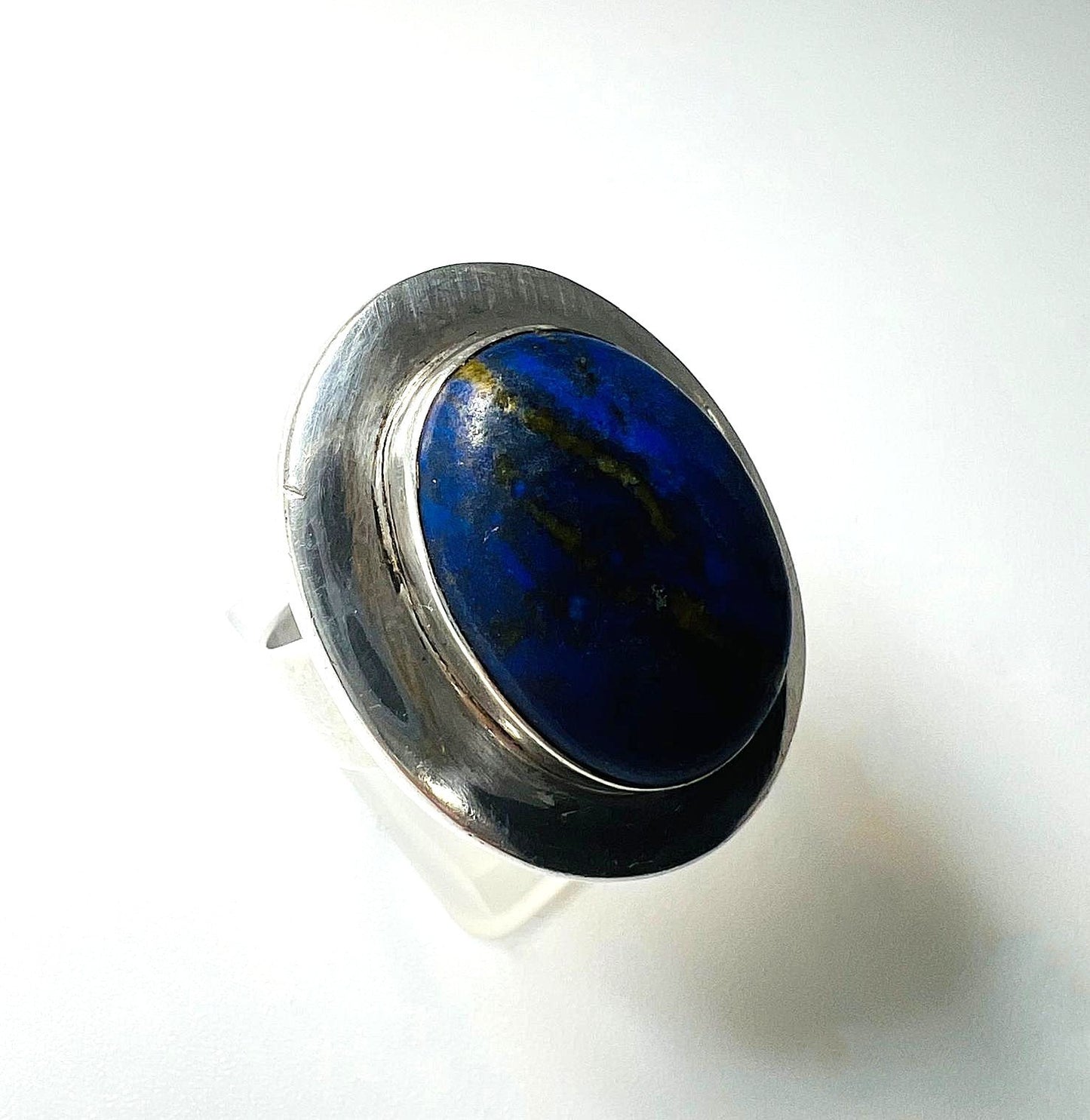 925 Silberring mit Lapis Lazuli
