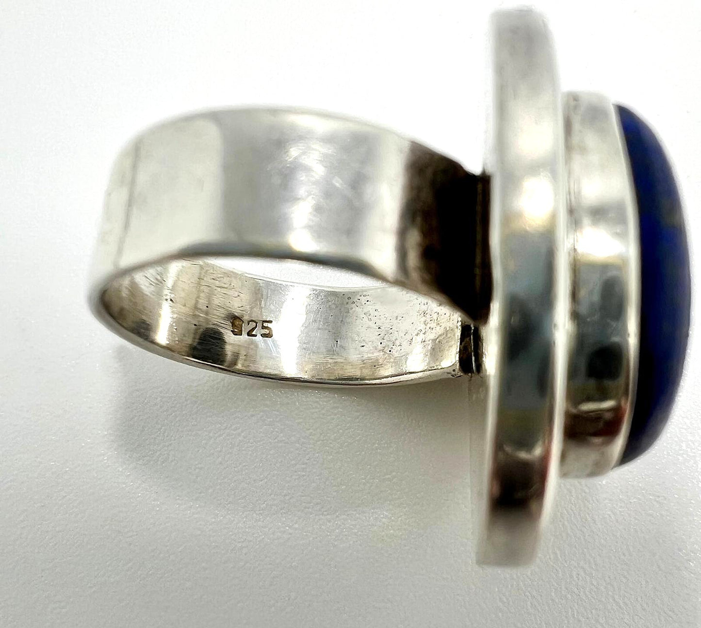 925 Silberring mit Lapis Lazuli