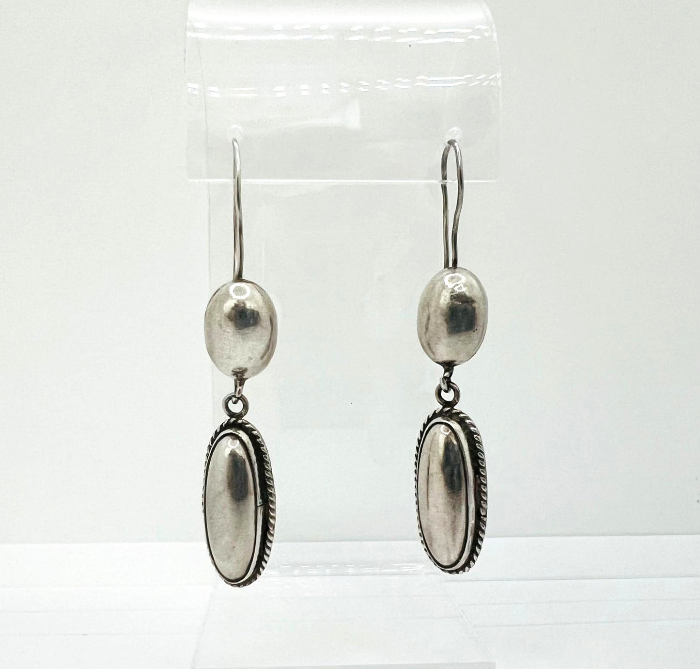 Silber Hängeohrringe