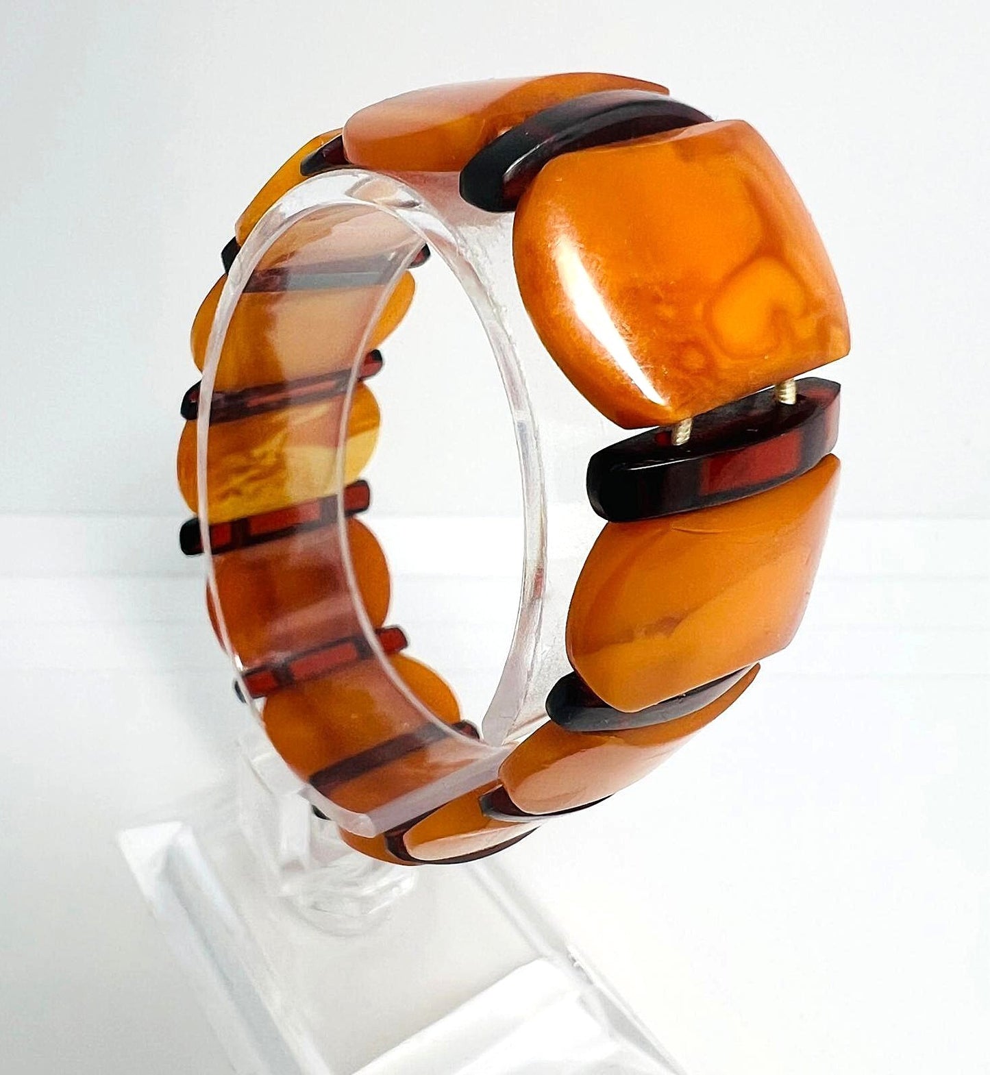 Amber Cognac Bernstein Armband