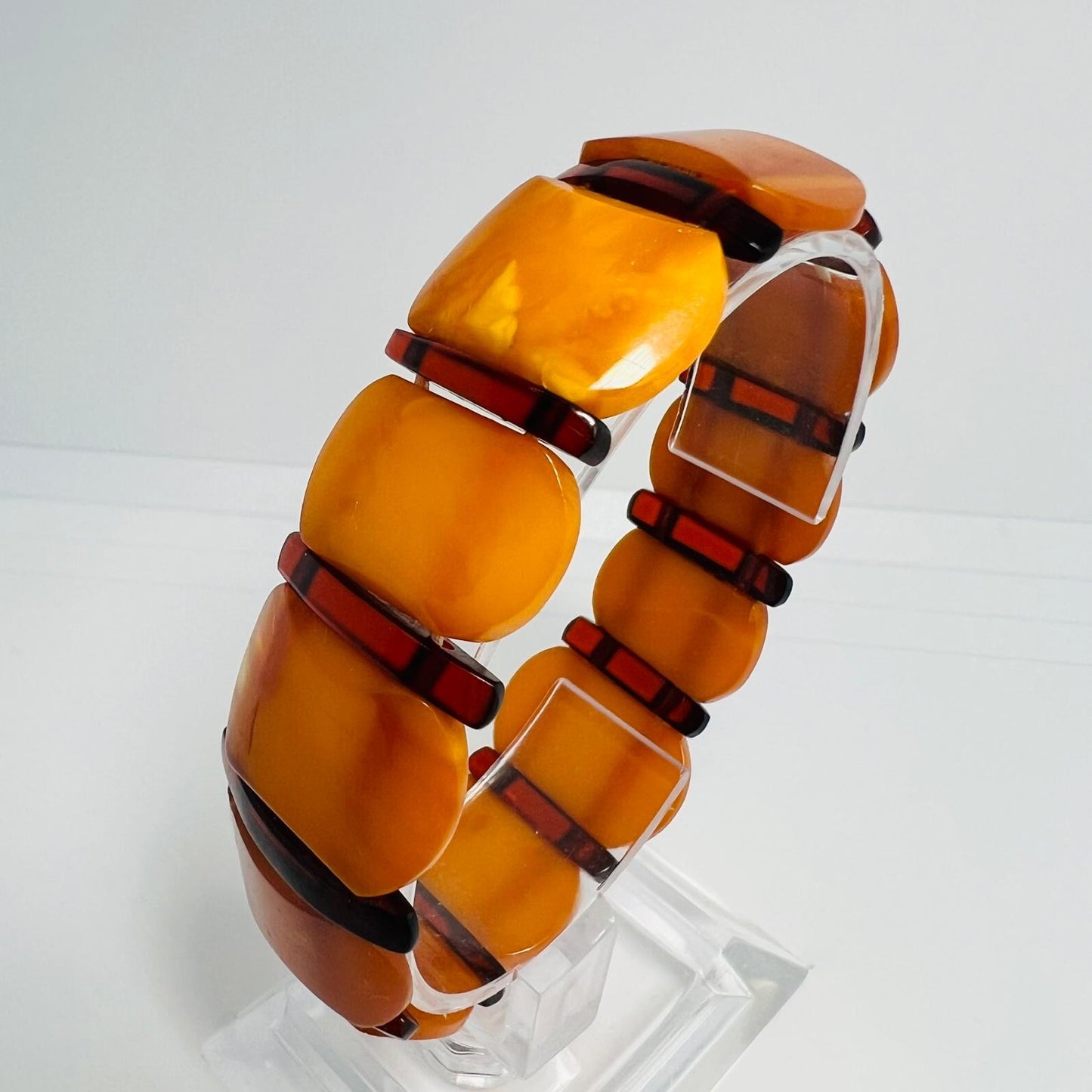 Amber Cognac Bernstein Armband