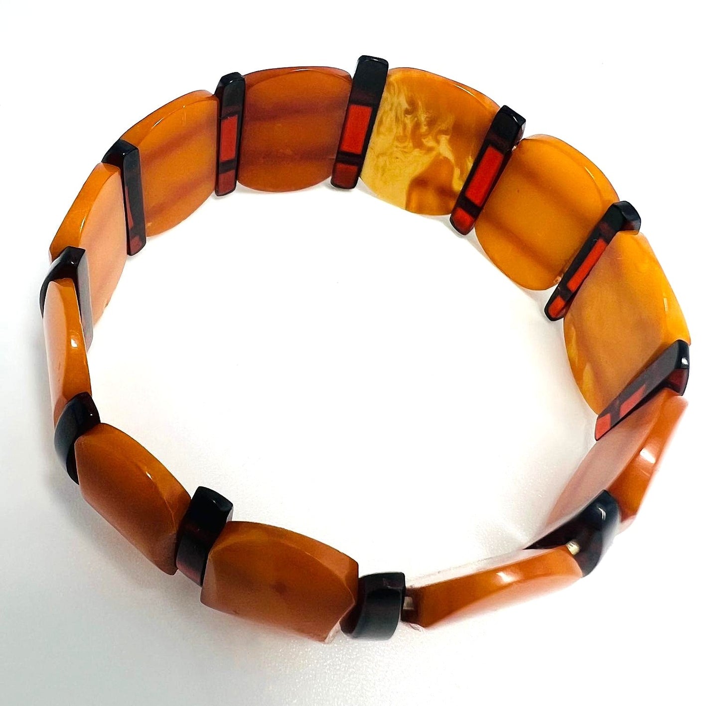 Amber Cognac Bernstein Armband