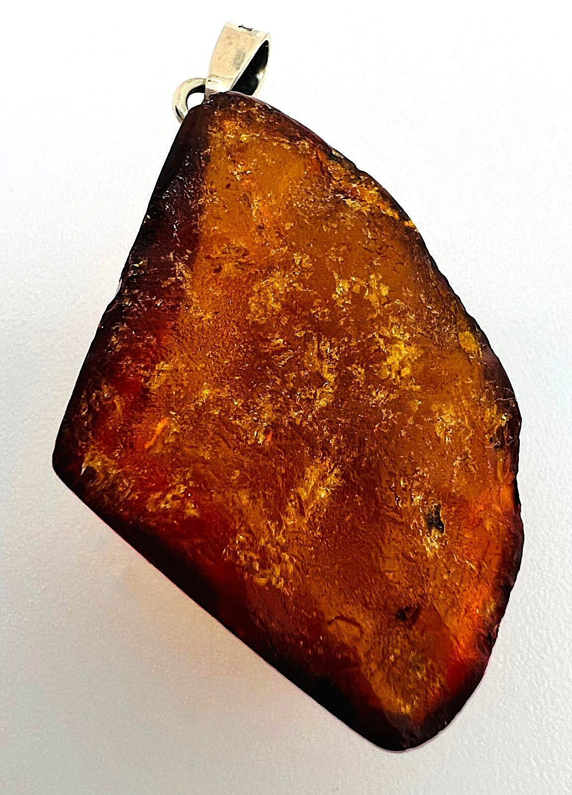 Amber Pendant with 333 Gold