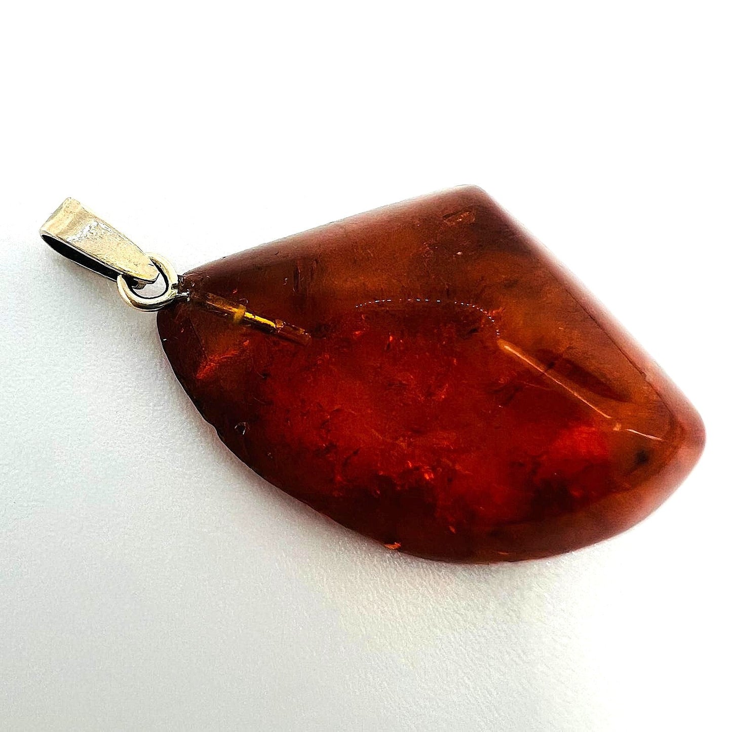 Amber Pendant with 333 Gold