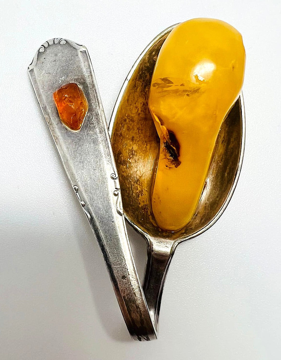 Anhänger aus Löffel mit Butterscotch