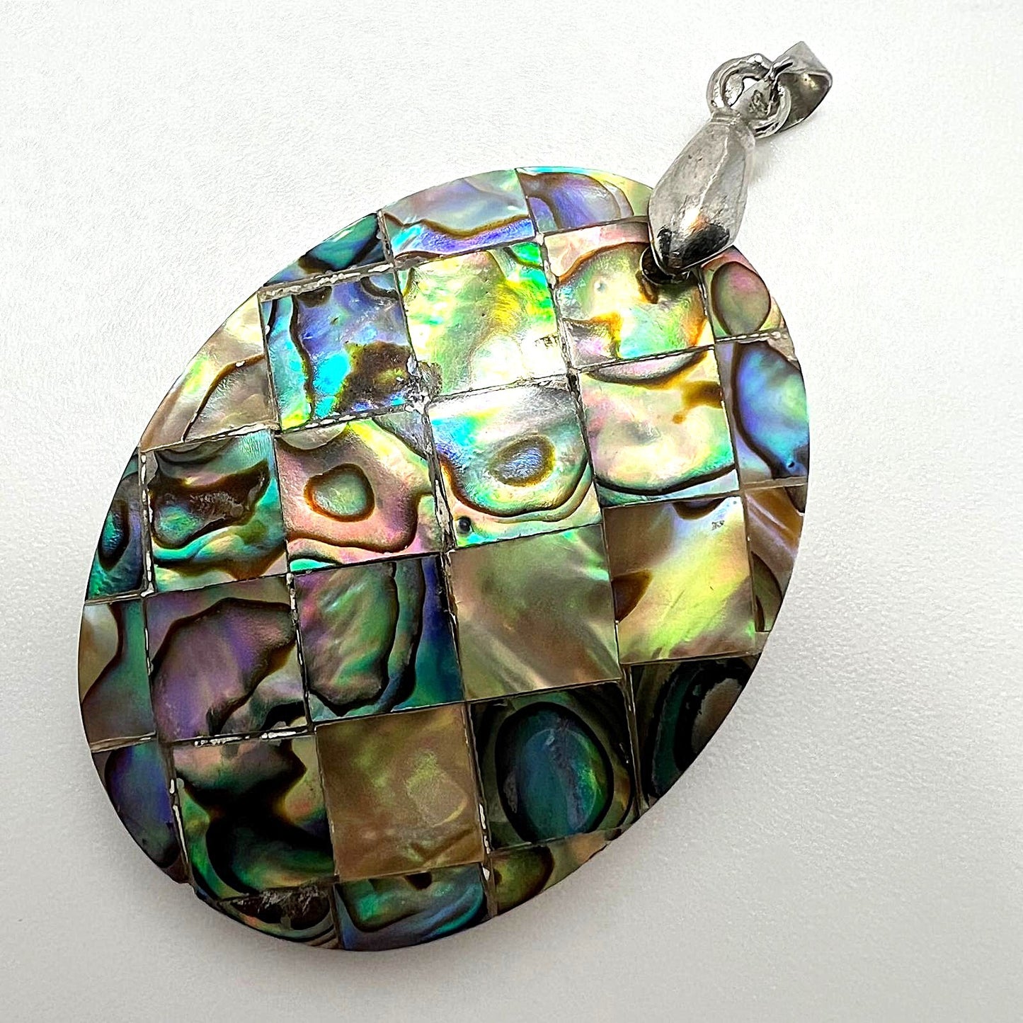 Abalone-Anhänger mit Perlmutt
