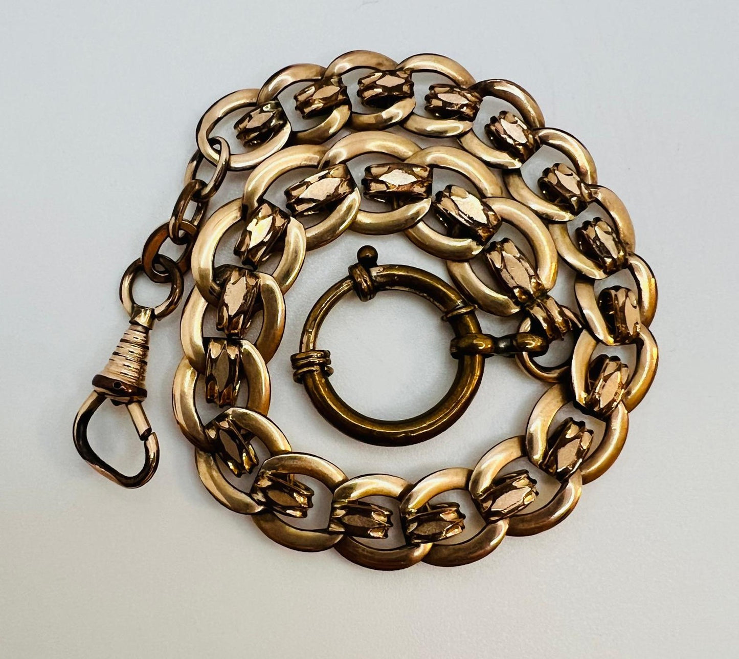 Antike Biedermeier Taschenuhrkette