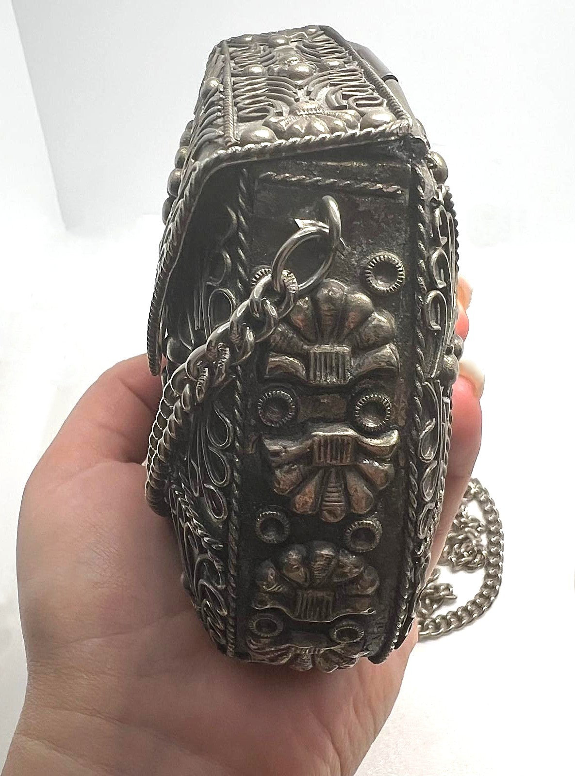 Antike Silber-Tasche