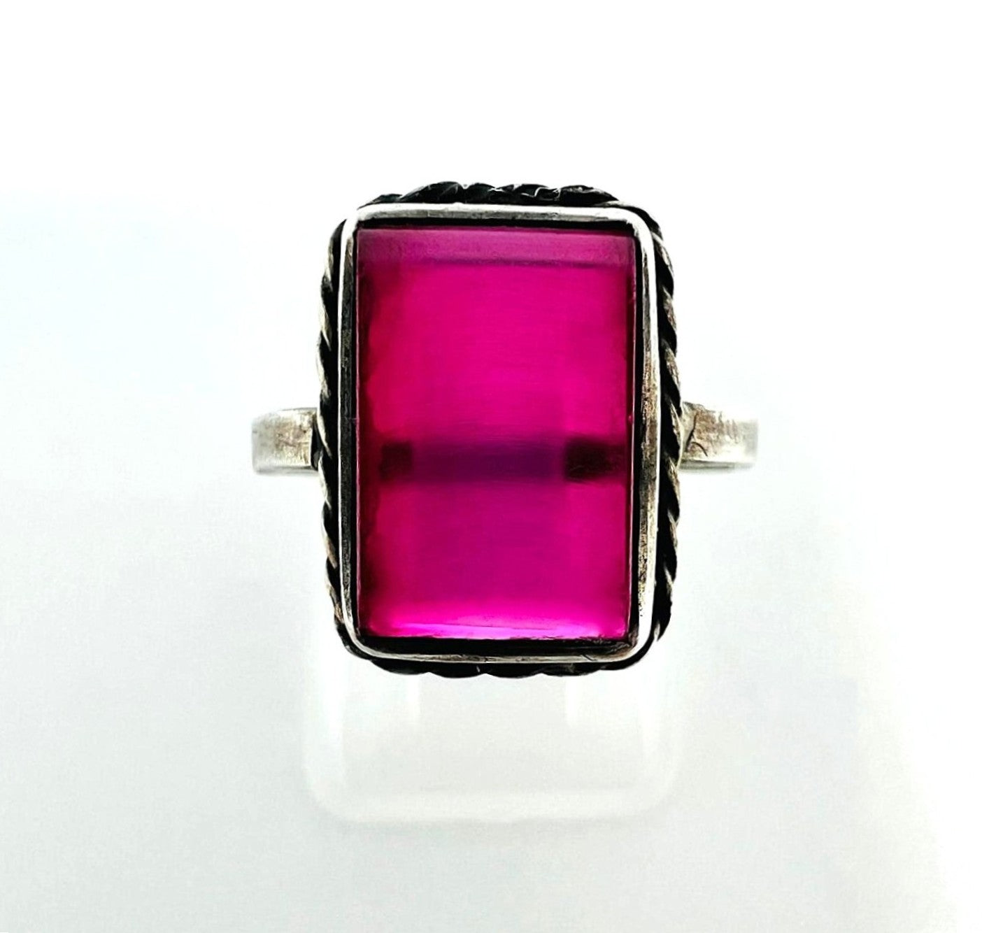 Antiker 800 Silber Jugendstil Ring