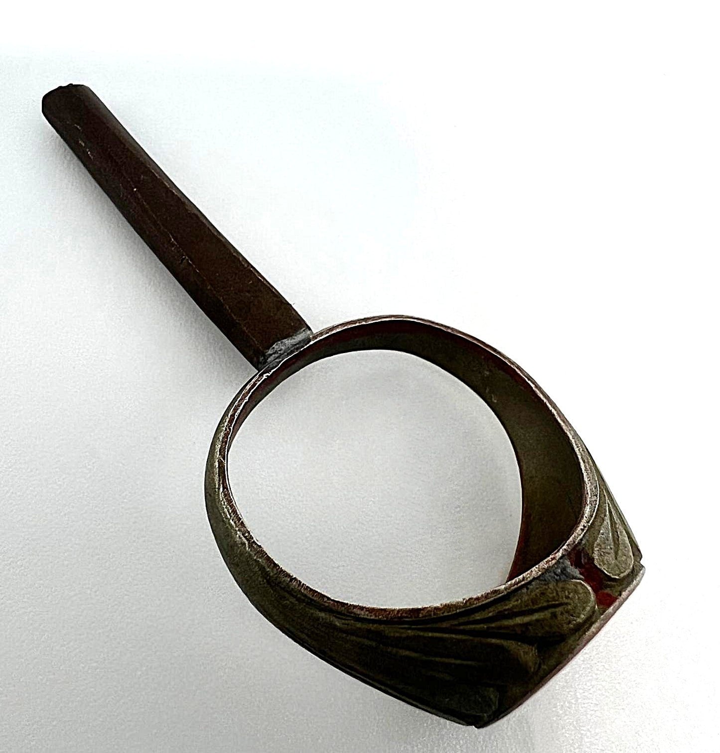 Antiker Silber-Siegelring-Halter