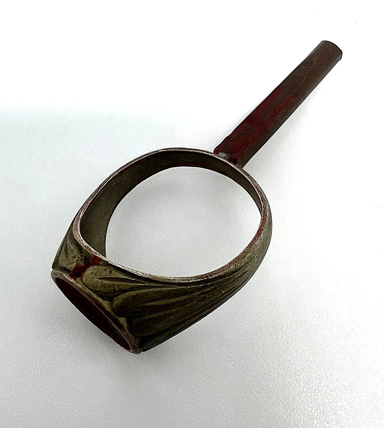 Antiker Silber-Siegelring-Halter