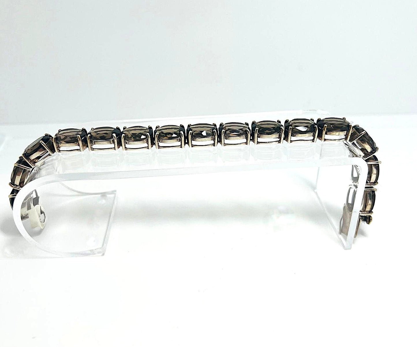 Armband mit facettiertem Rauchquarz