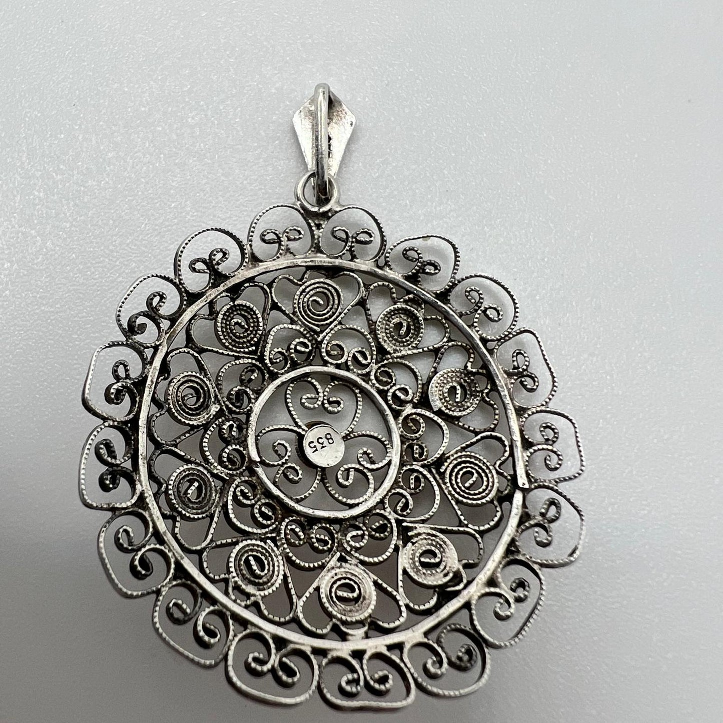 Art Déco Anhänger Silber 835