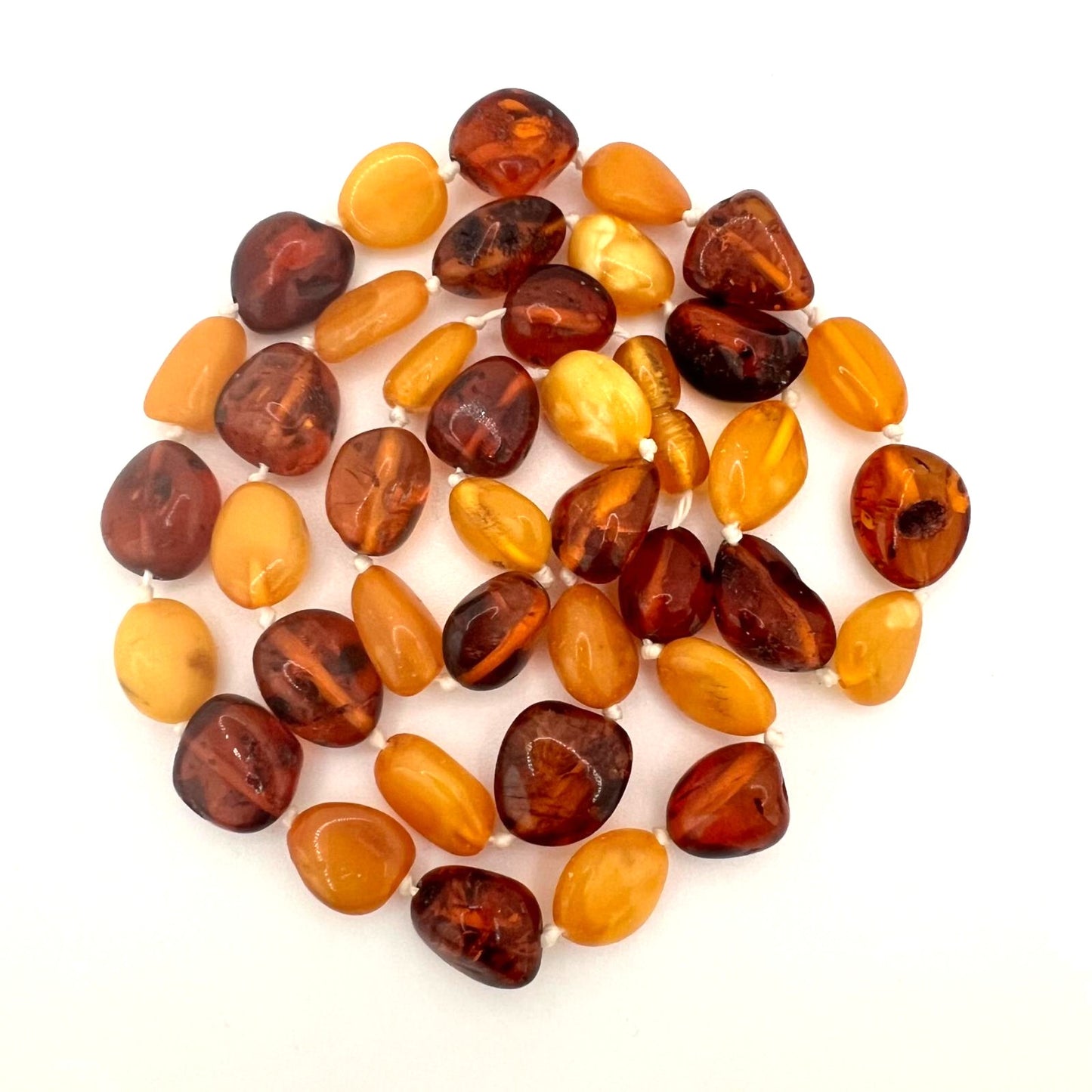 Bernstein Kette Butterscotch Amber