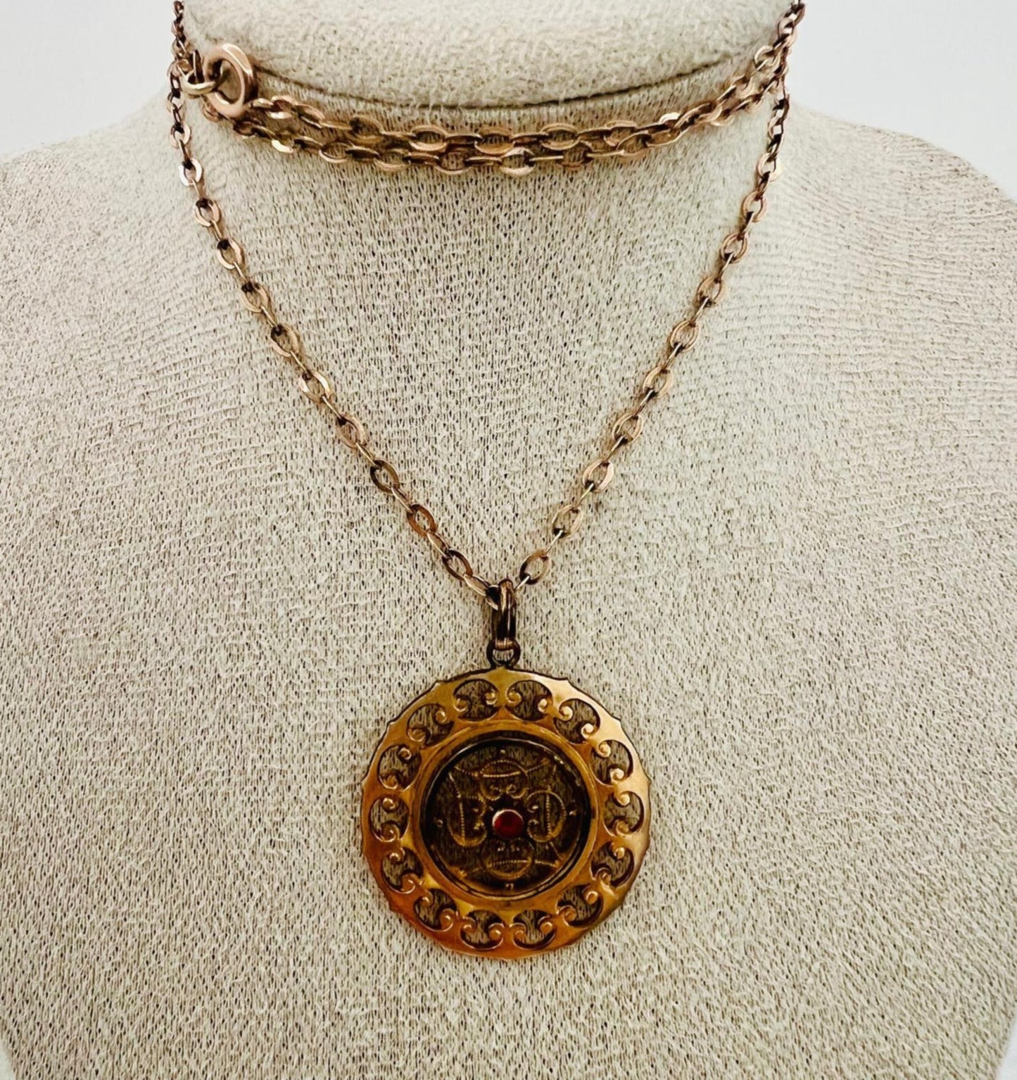 Biedermeier Tombak-Kette