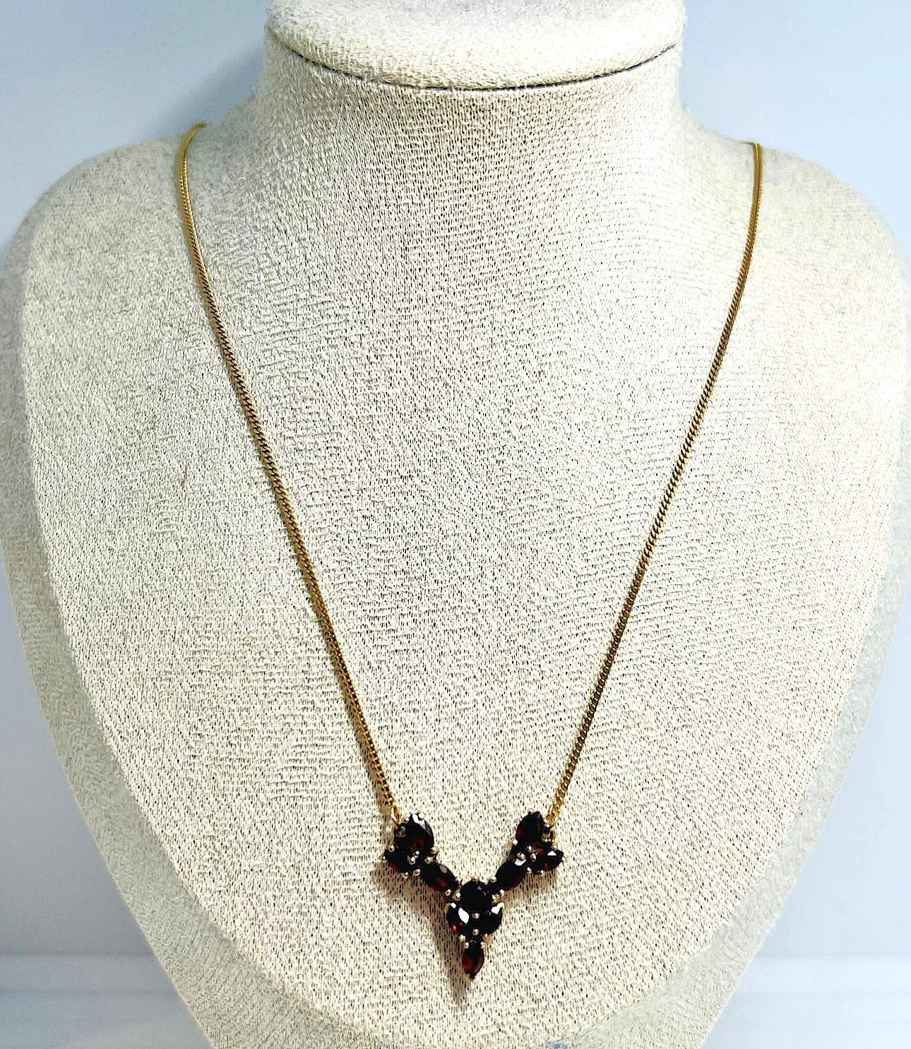 Böhmisches Granat Collier