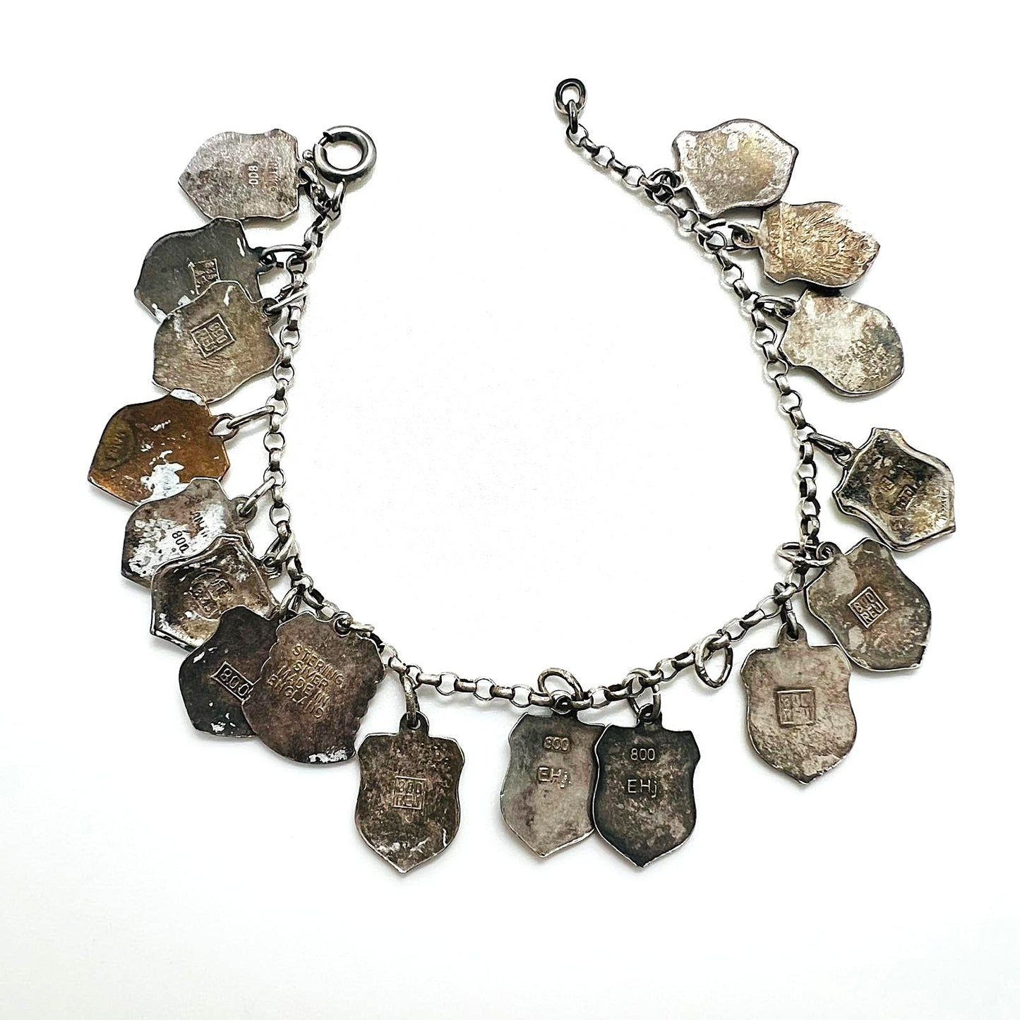 Armband mit Emaille-Wappen