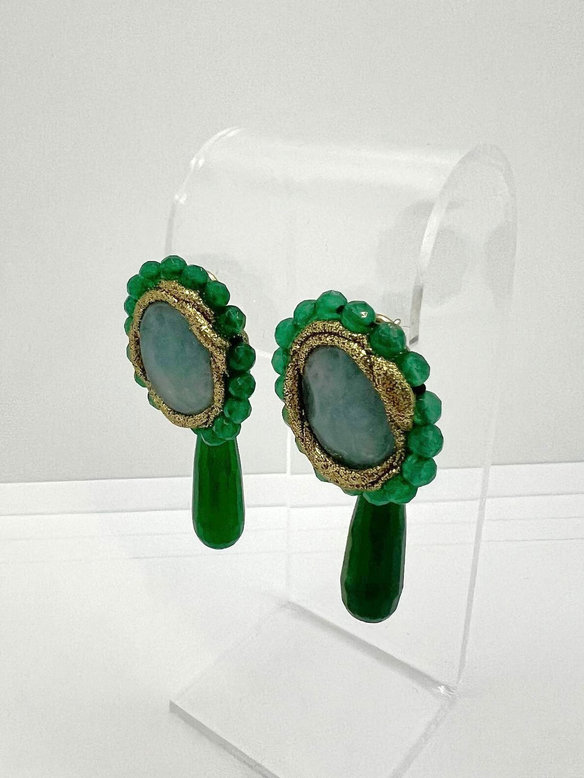 De Wan Vintage Statement-Ohrringe