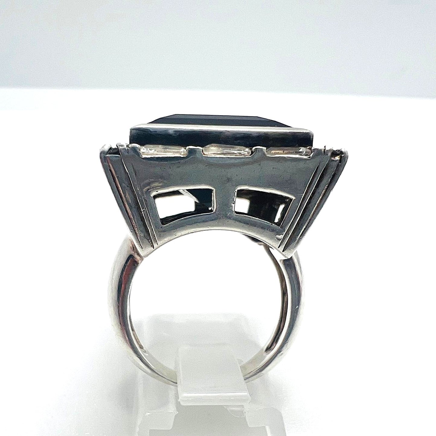 Designer 925 Silber Statement-Ring