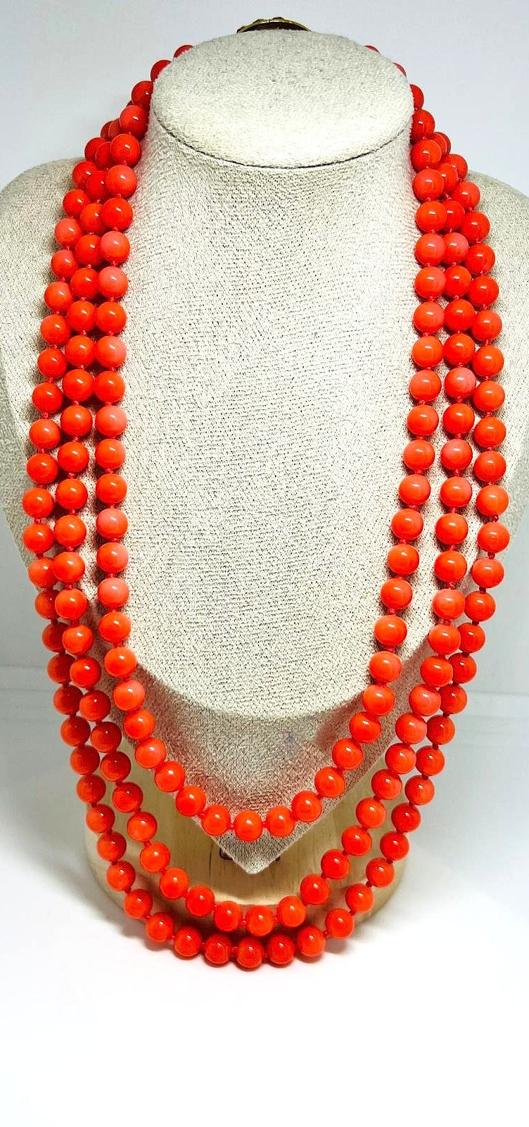 Elegante Vintage-Glaskette