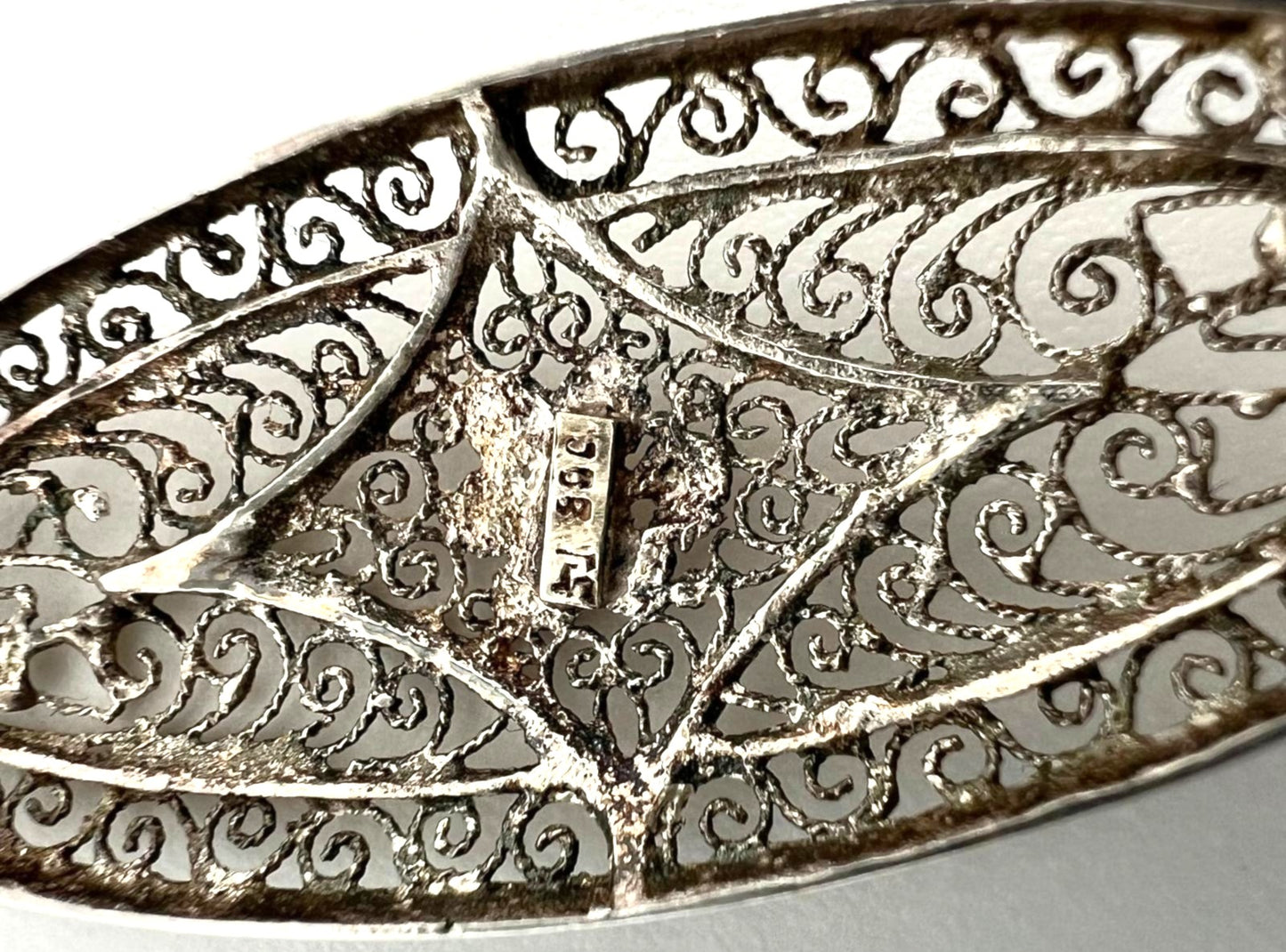 Jugendstil Filigran Brosche