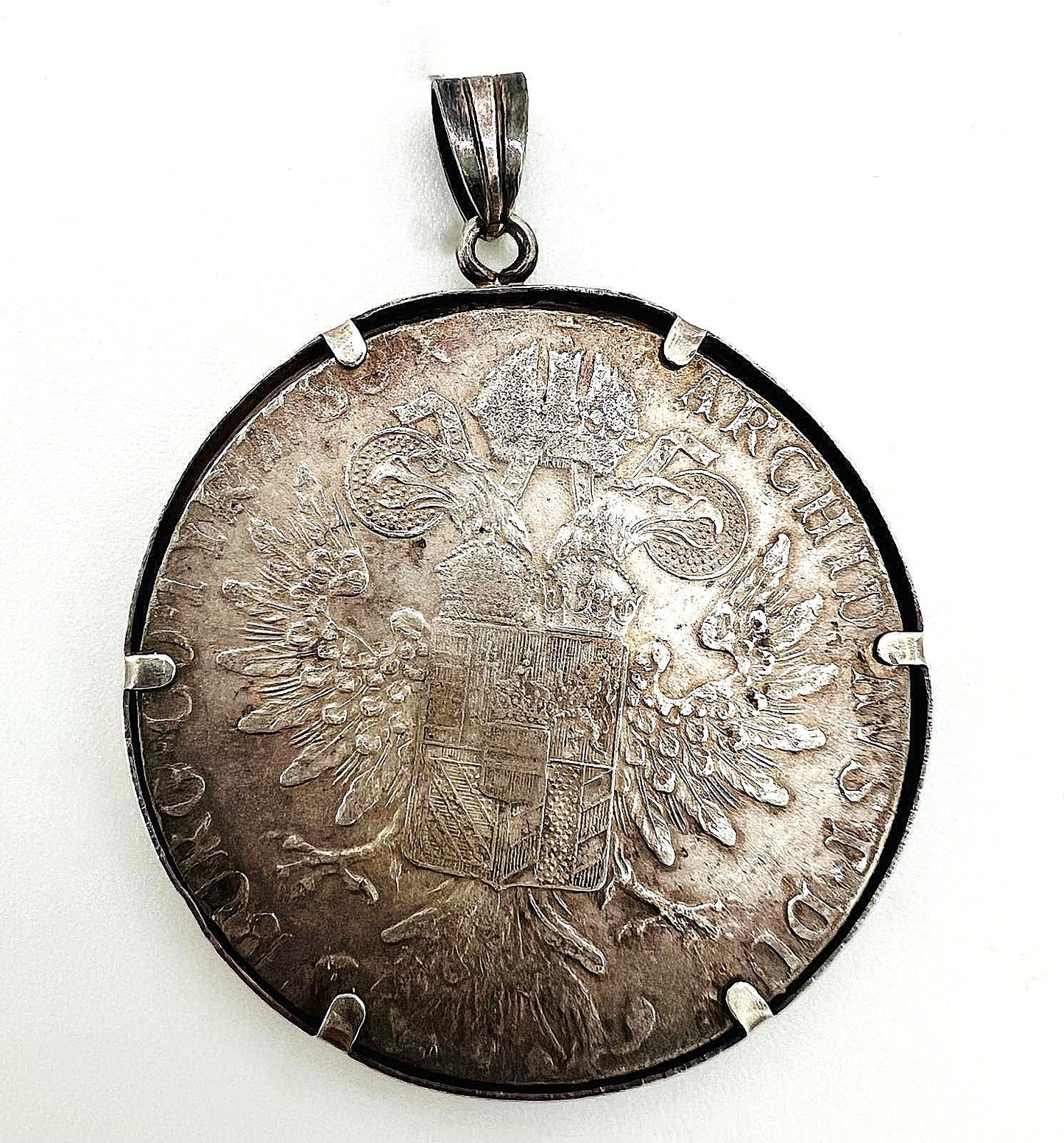 Maria Theresia Taler Anhänger Silber