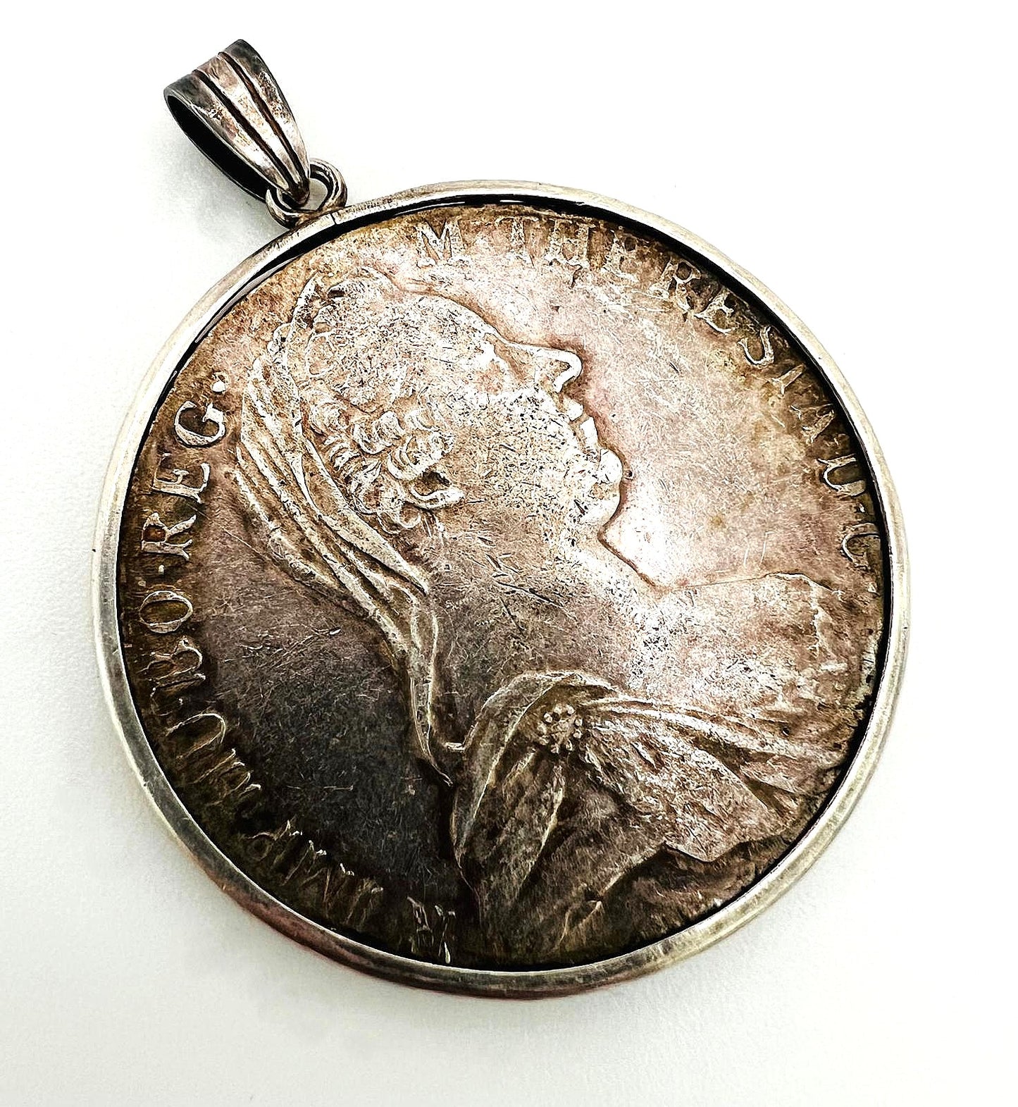 Maria Theresia Taler Anhänger Silber
