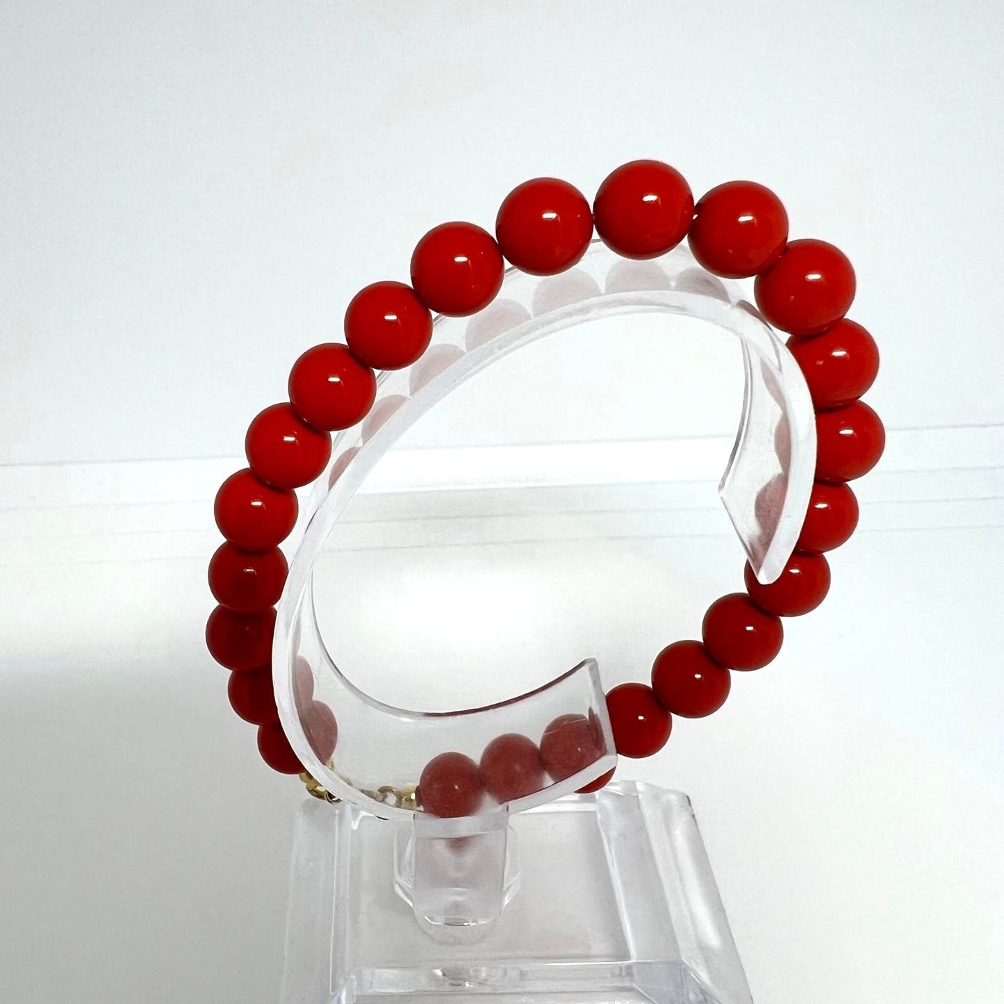 Echtes Mittelmeer-Korallenarmband