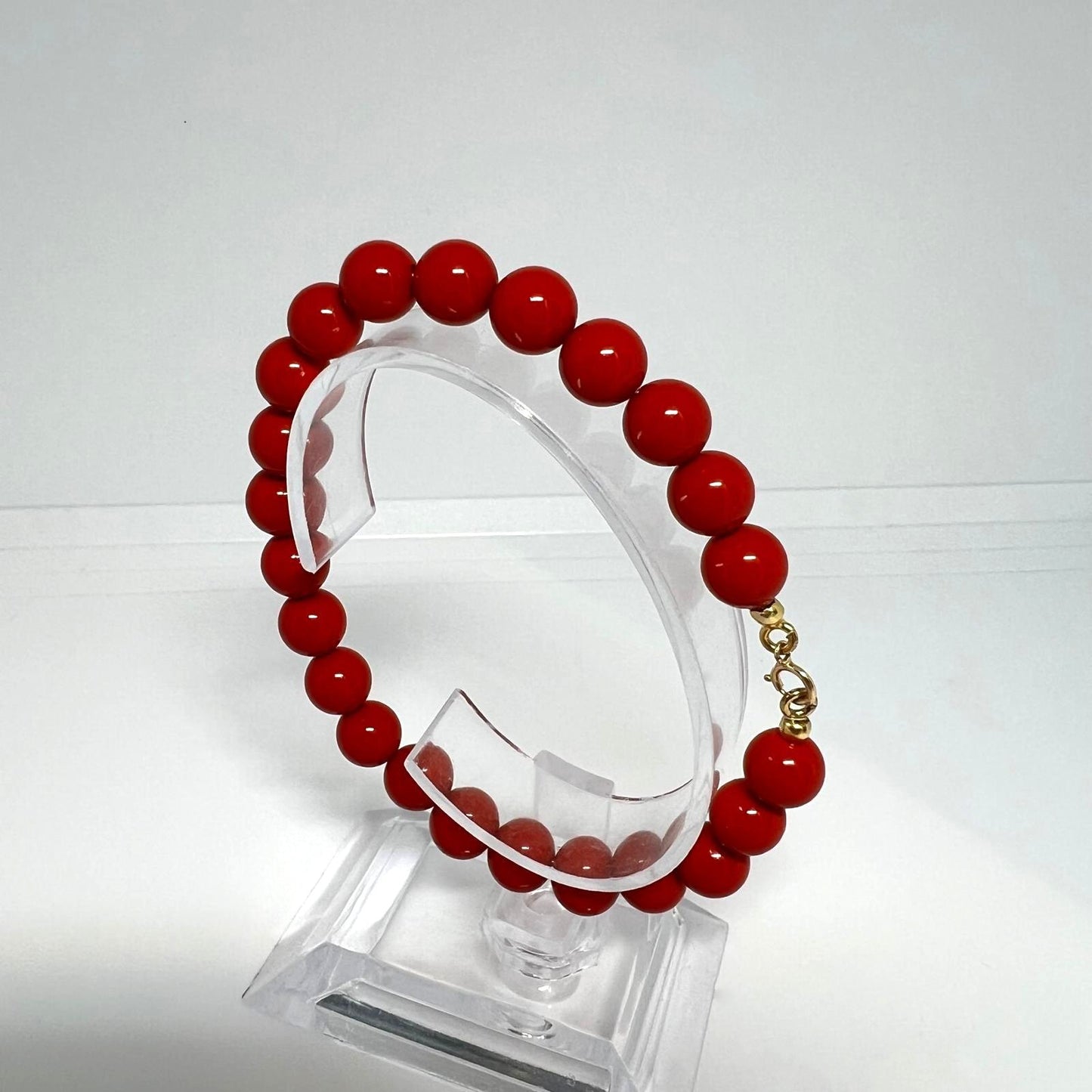Echtes Mittelmeer-Korallenarmband