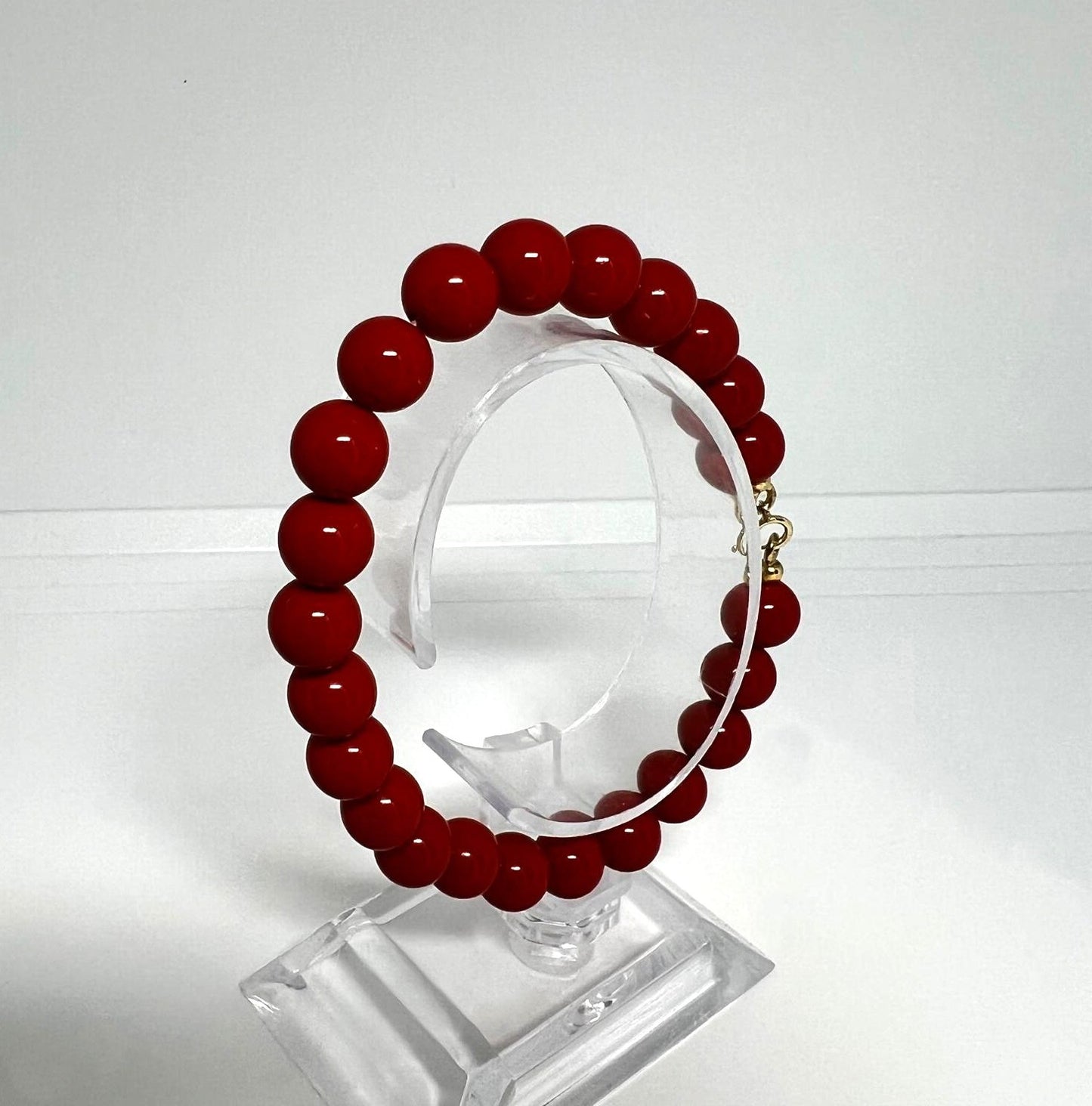 Echtes Mittelmeer-Korallenarmband