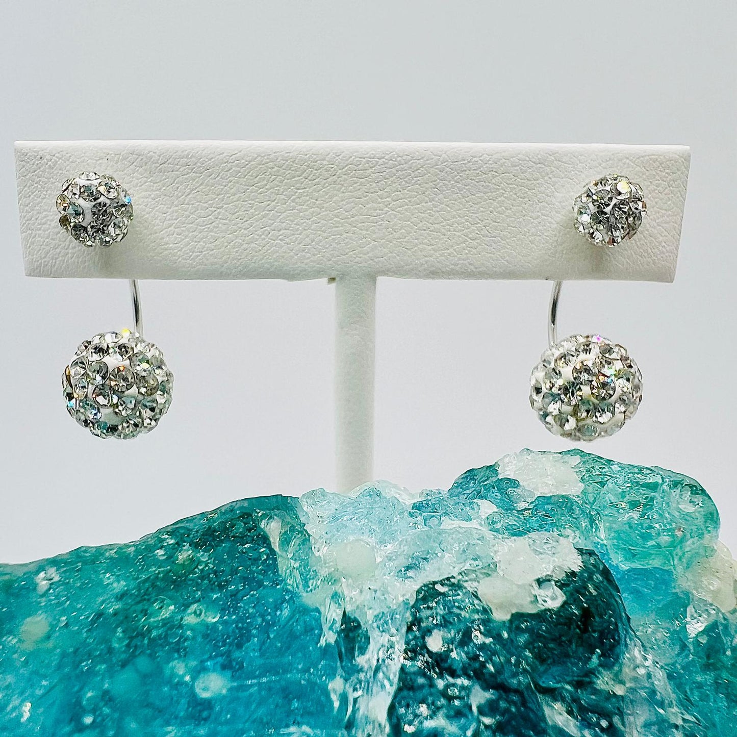 Ohrringe aus 925 Sterling Silber mit Zirkon Steinen