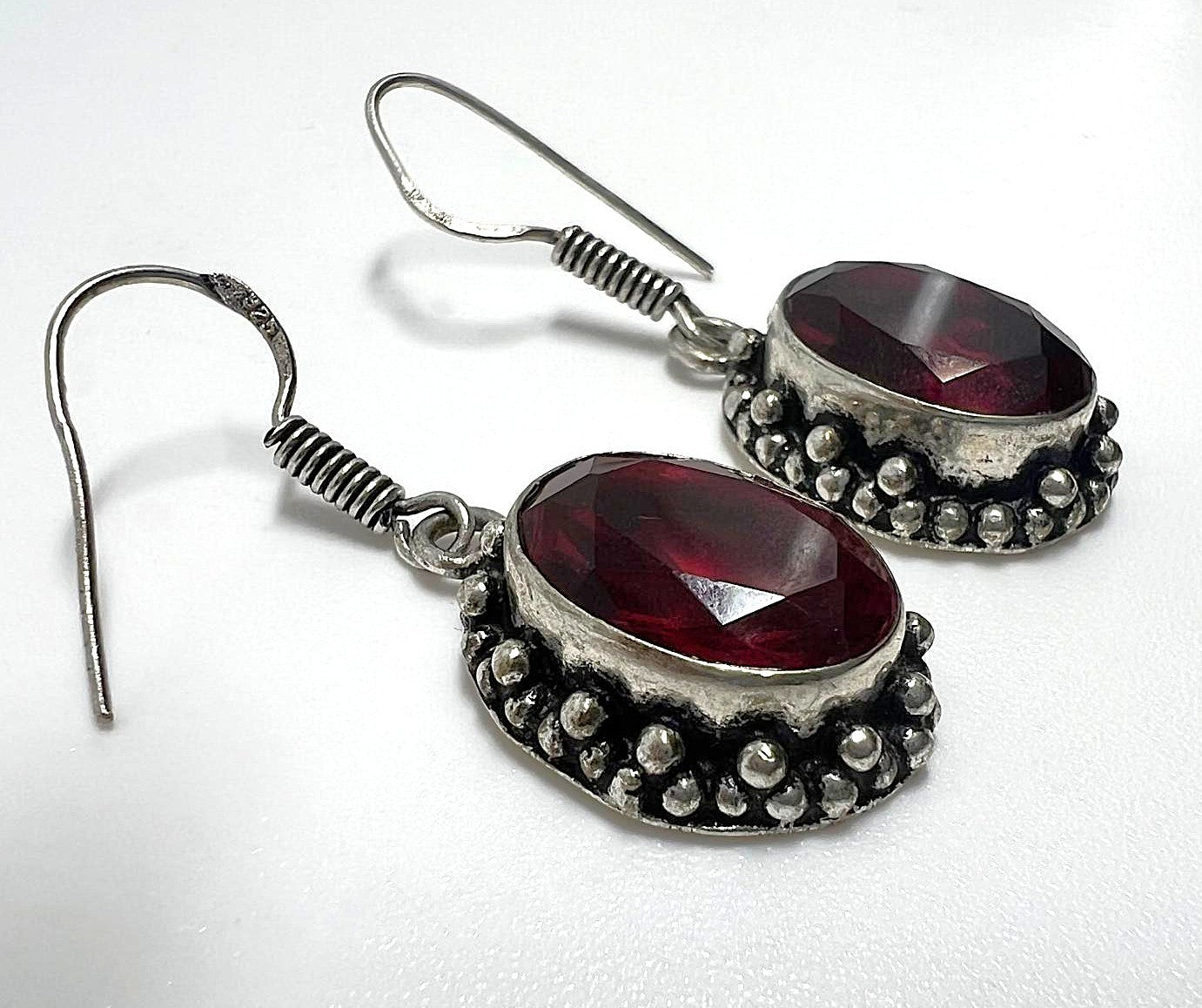 Vintage 925 Silber Ohrringe