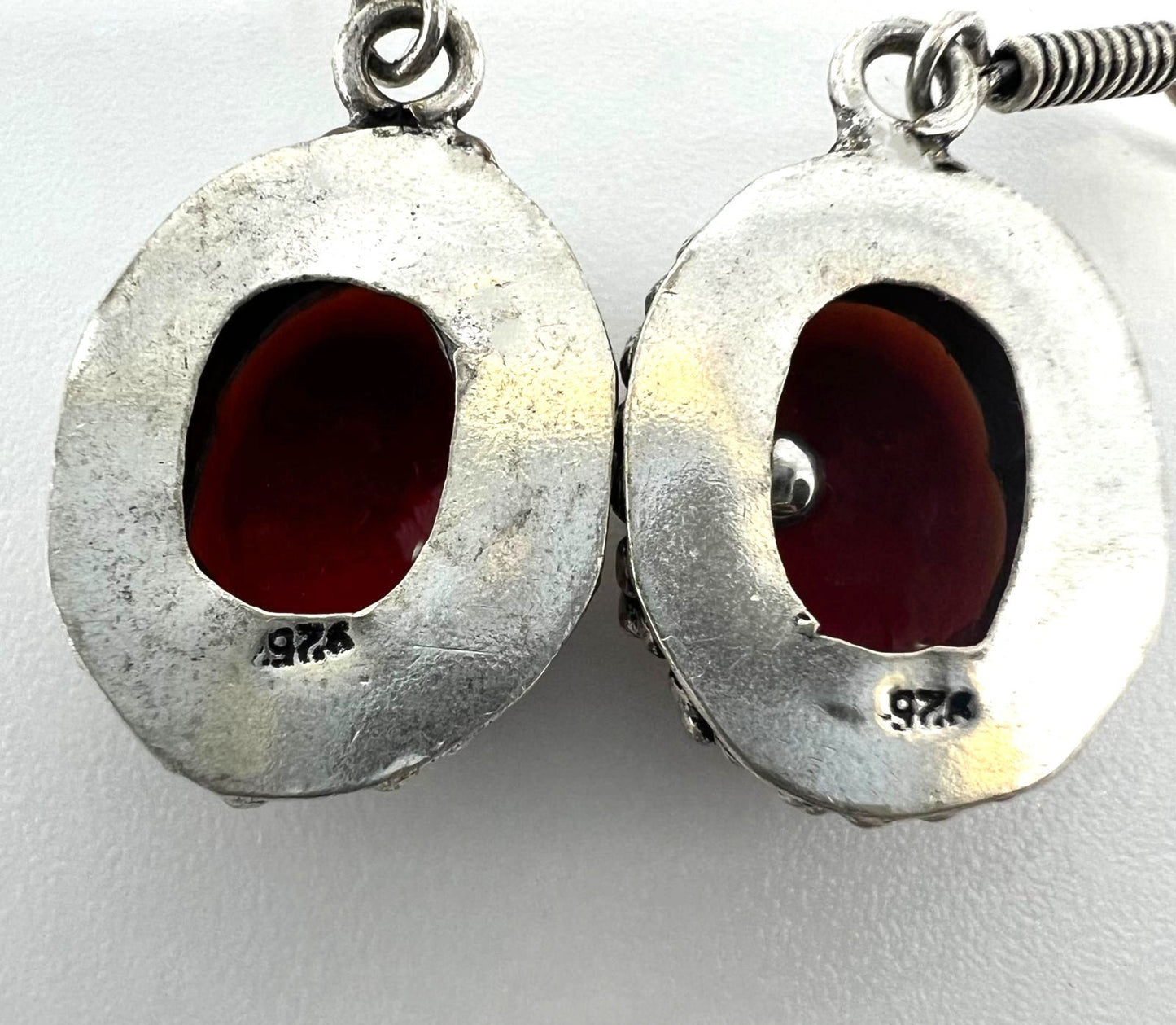 Vintage 925 Silber Ohrringe