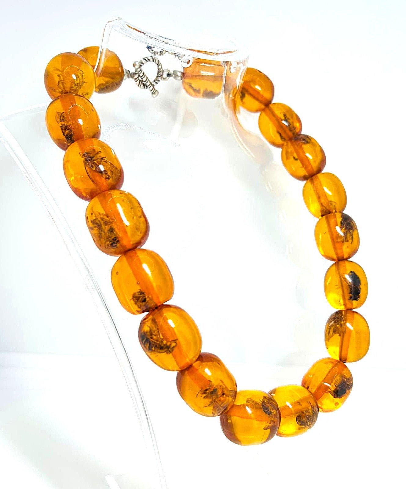 Seltene Vintage-Harz-Kette