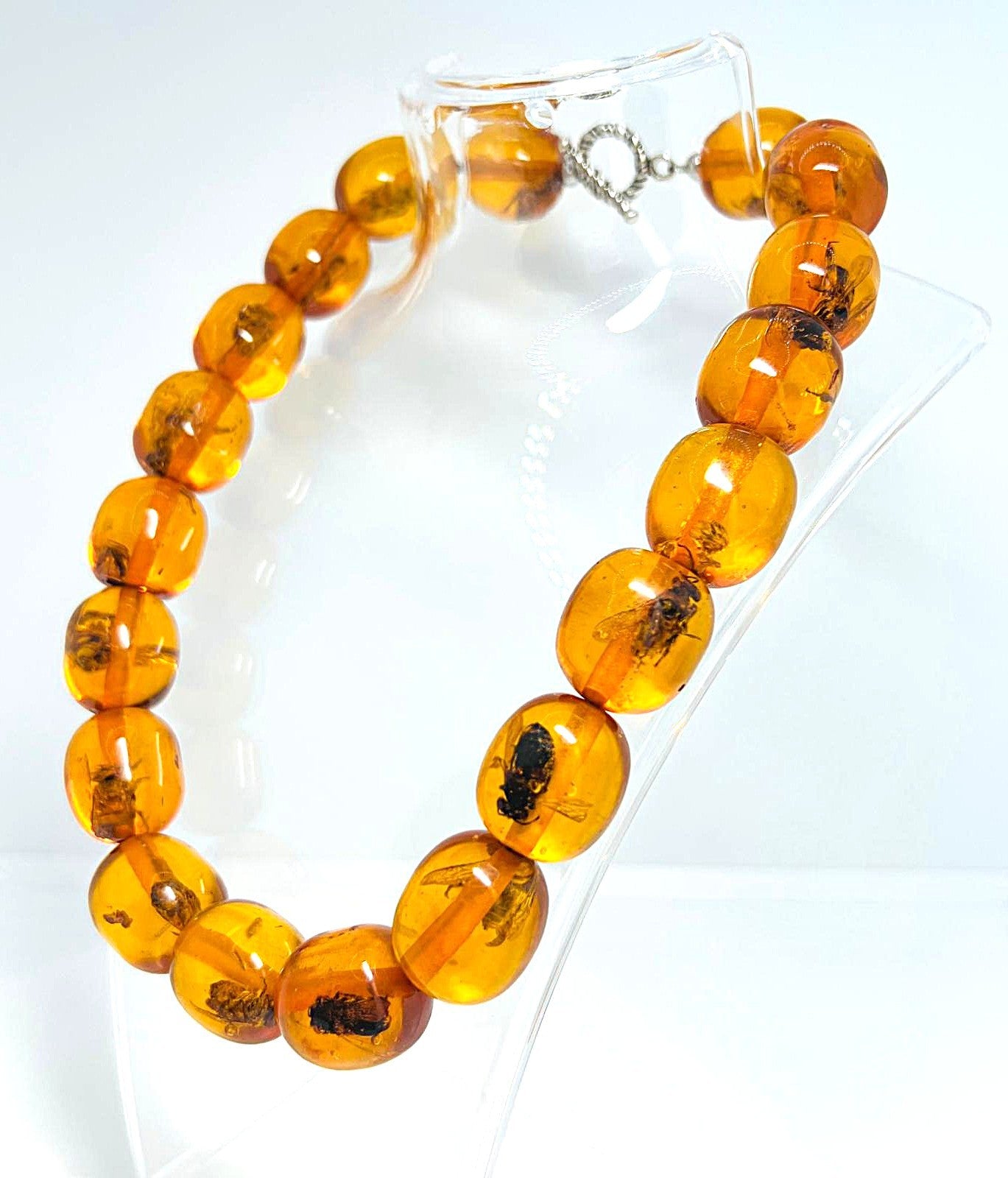 Seltene Vintage-Harz-Kette