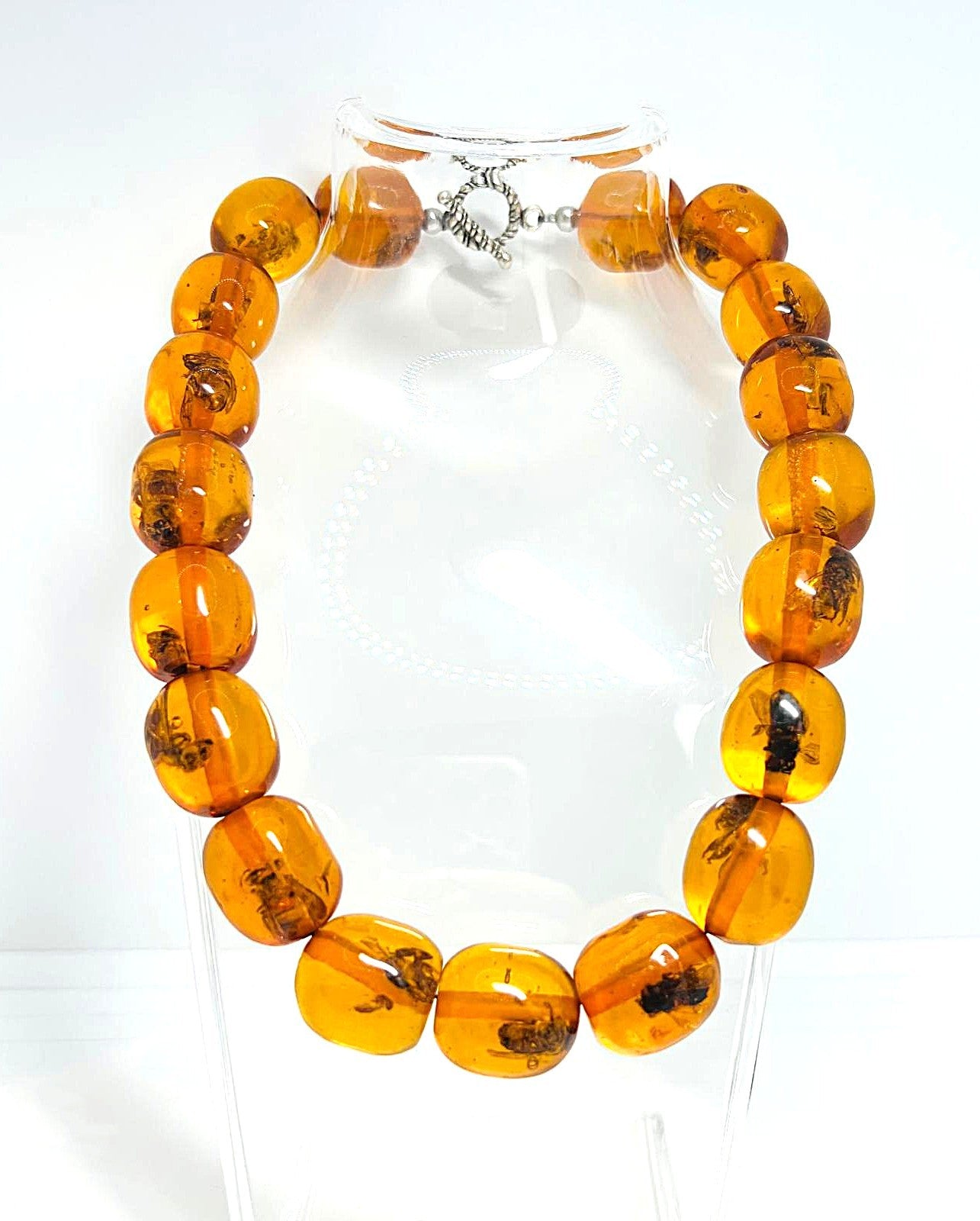 Seltene Vintage-Harz-Kette