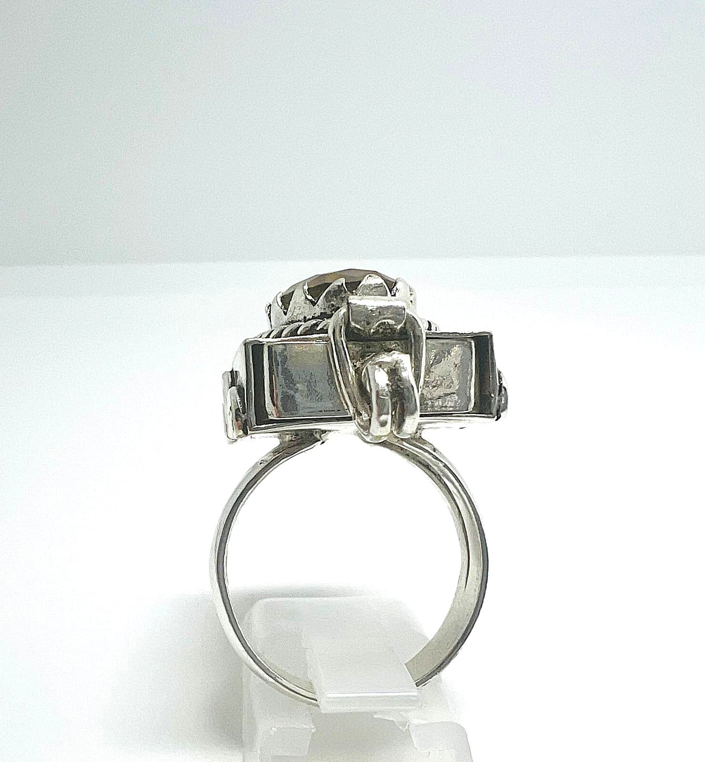 925er Silber Rauchquarz