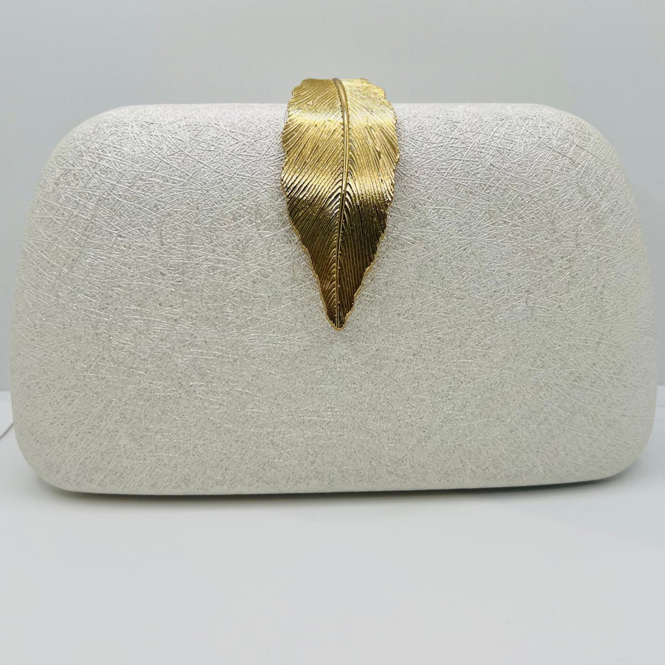 Silberne Abendtasche – Clutch