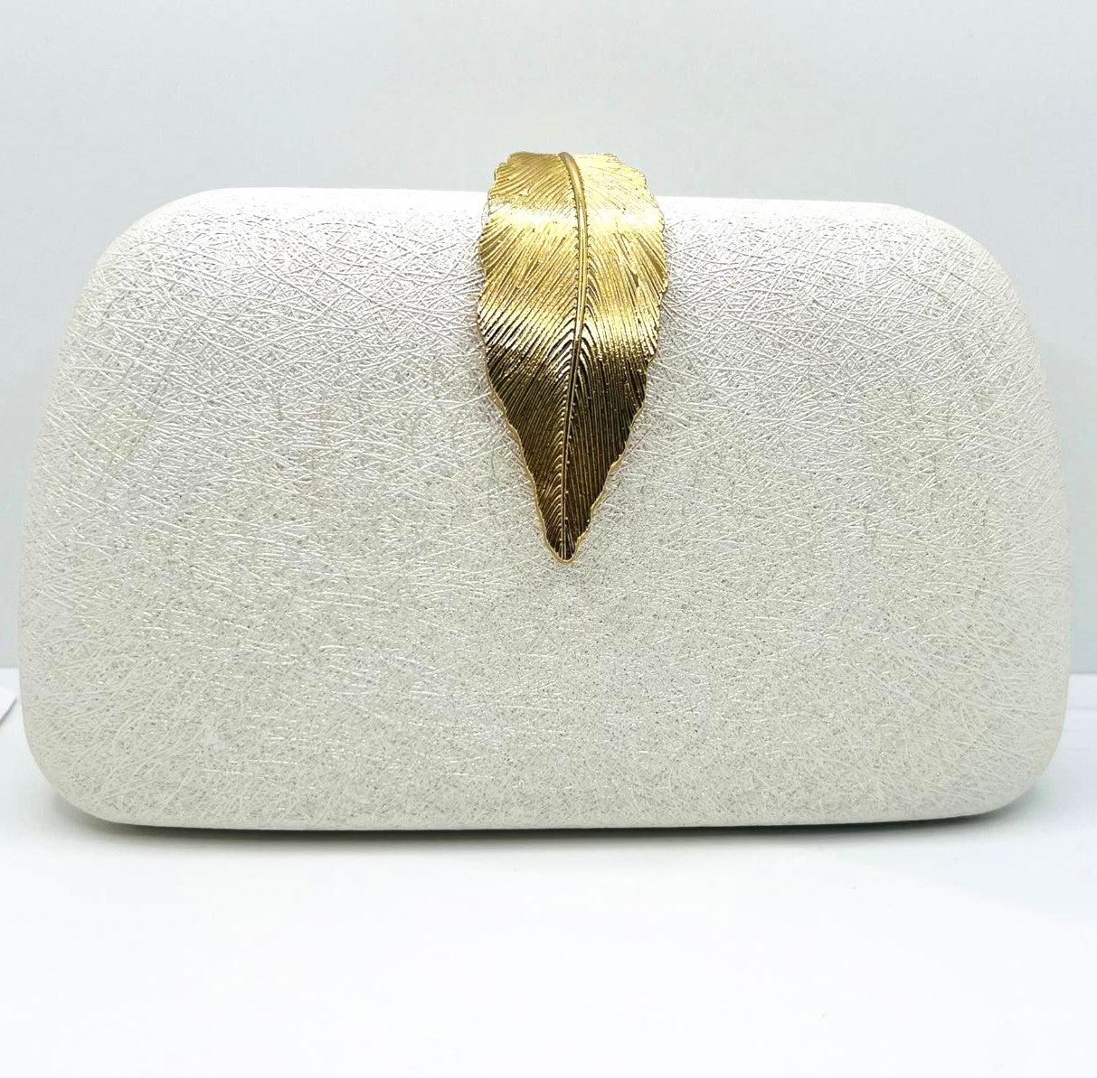 Silberne Abendtasche – Clutch