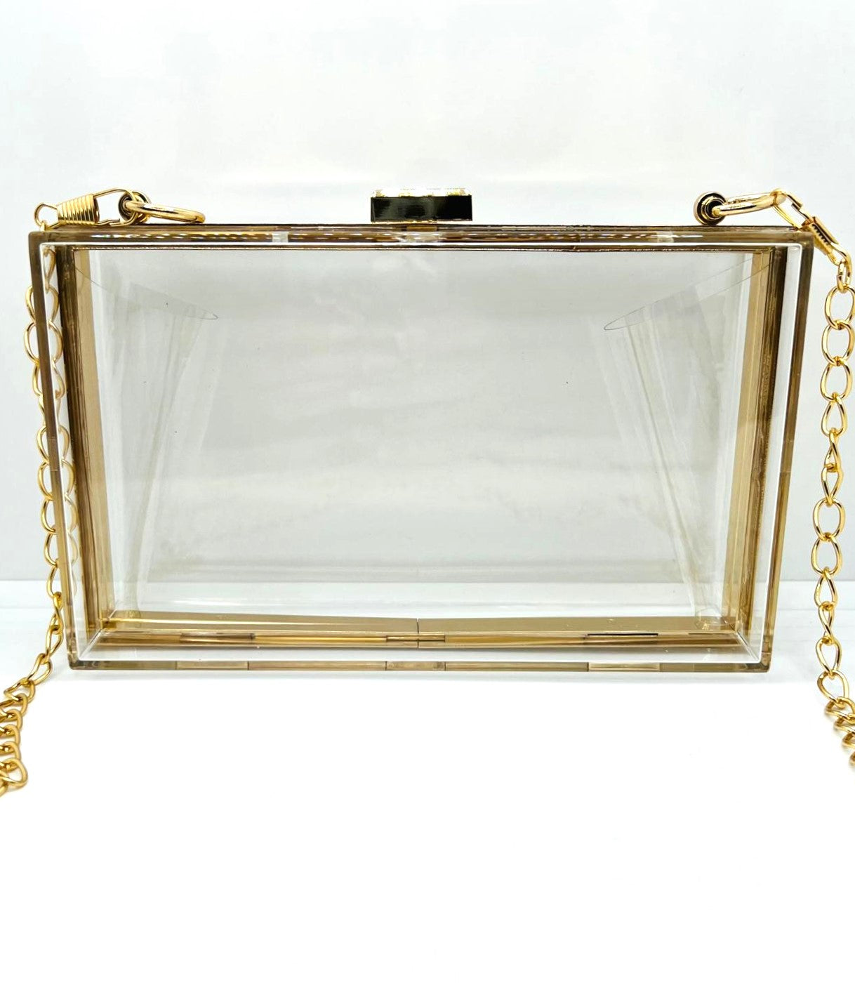 Transparente Acryl-Clutch