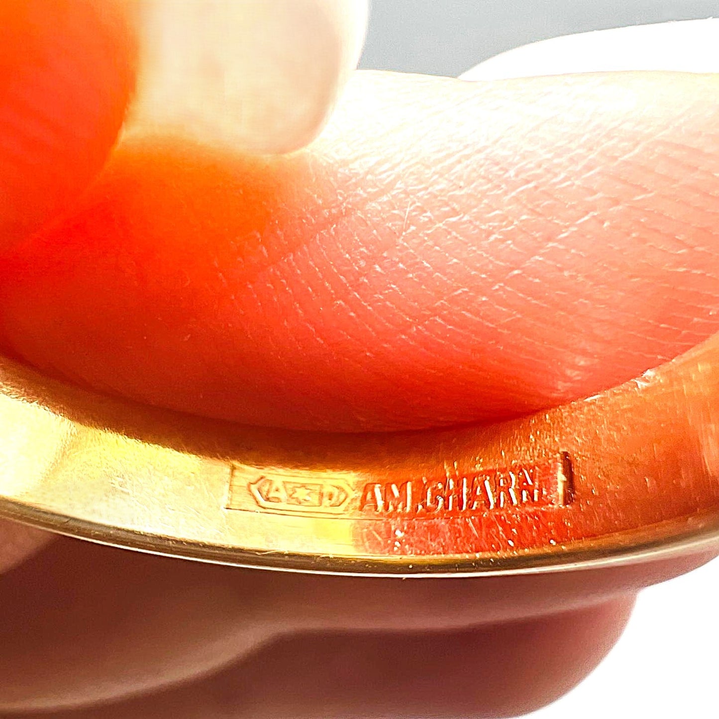 Vintage 9K Gold Verlobungsring