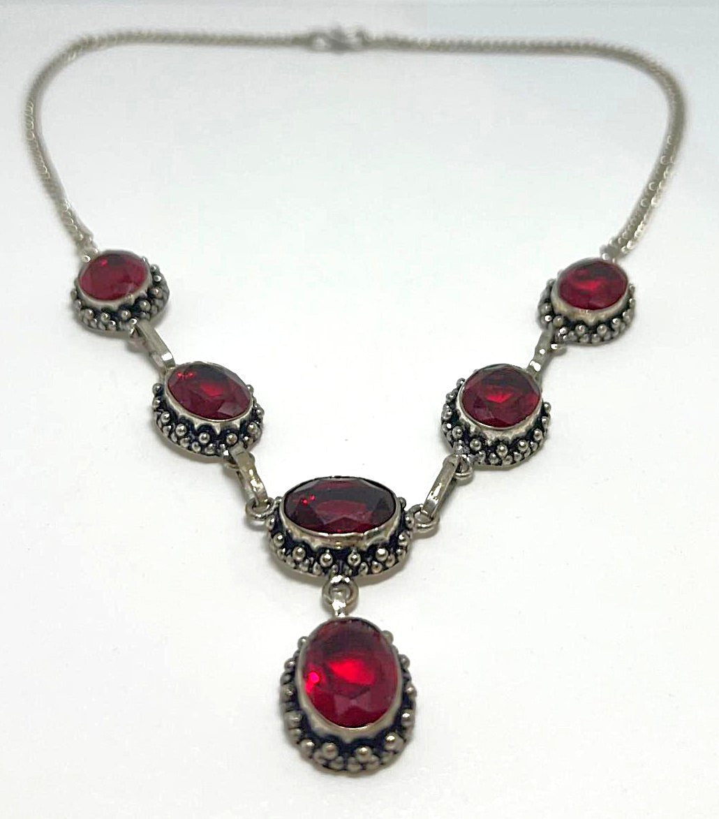 Vintage 925 Silber Collier