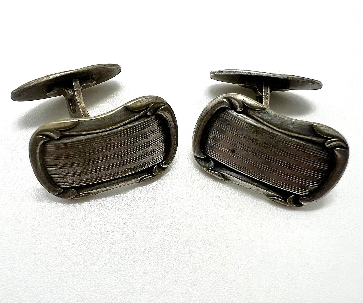 Vintage Alpaka Silver Cufflinks
