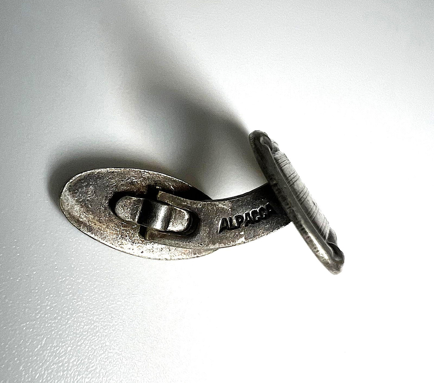 Vintage Alpaka Silver Cufflinks