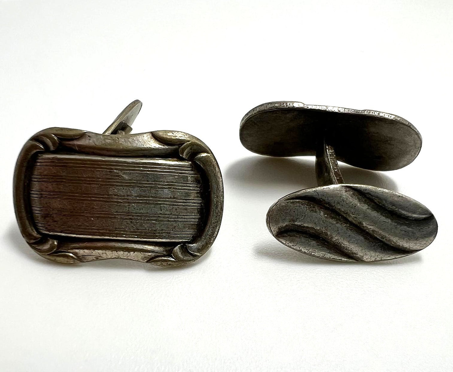 Vintage Alpaka Silver Cufflinks