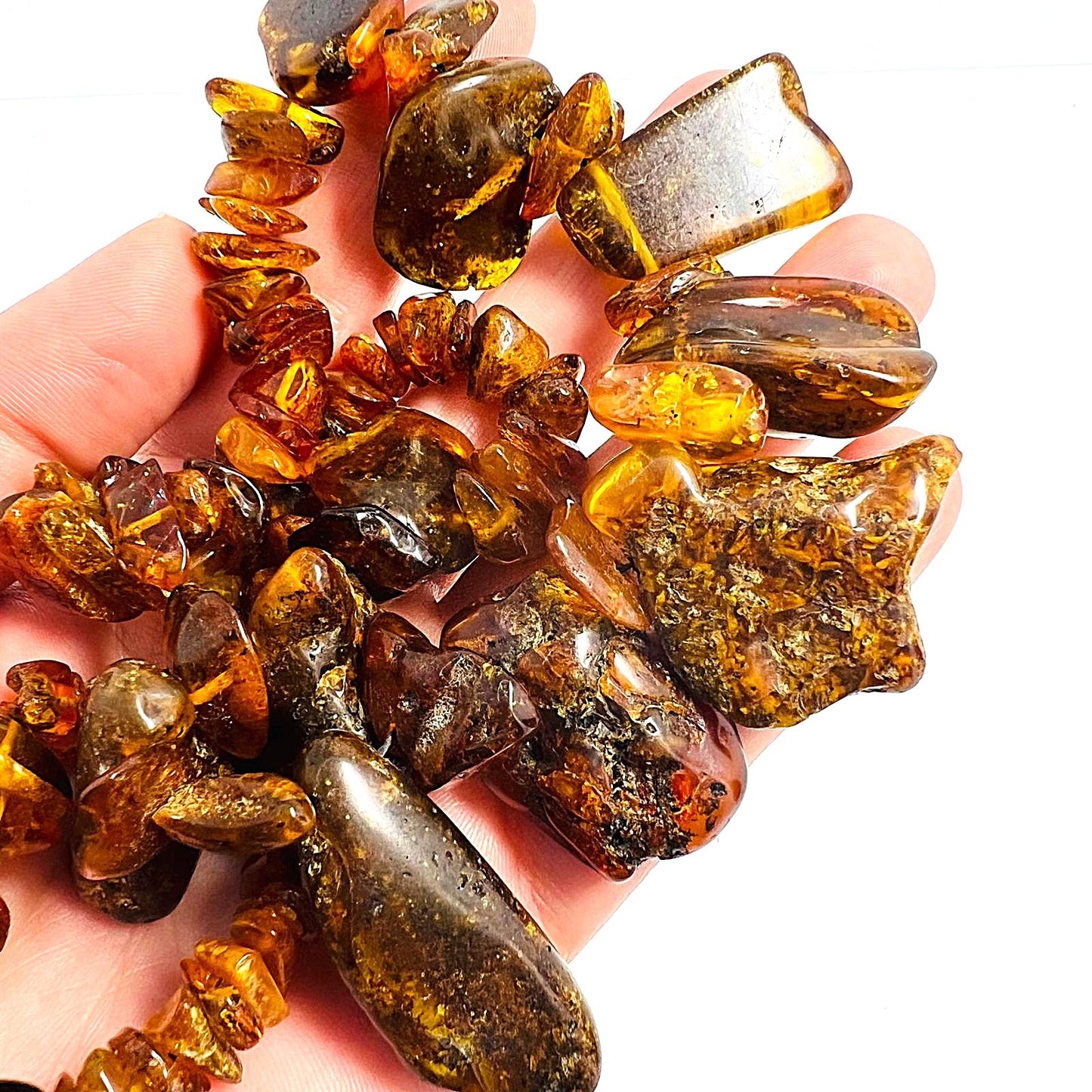 Vintage Amber Collier Cognac