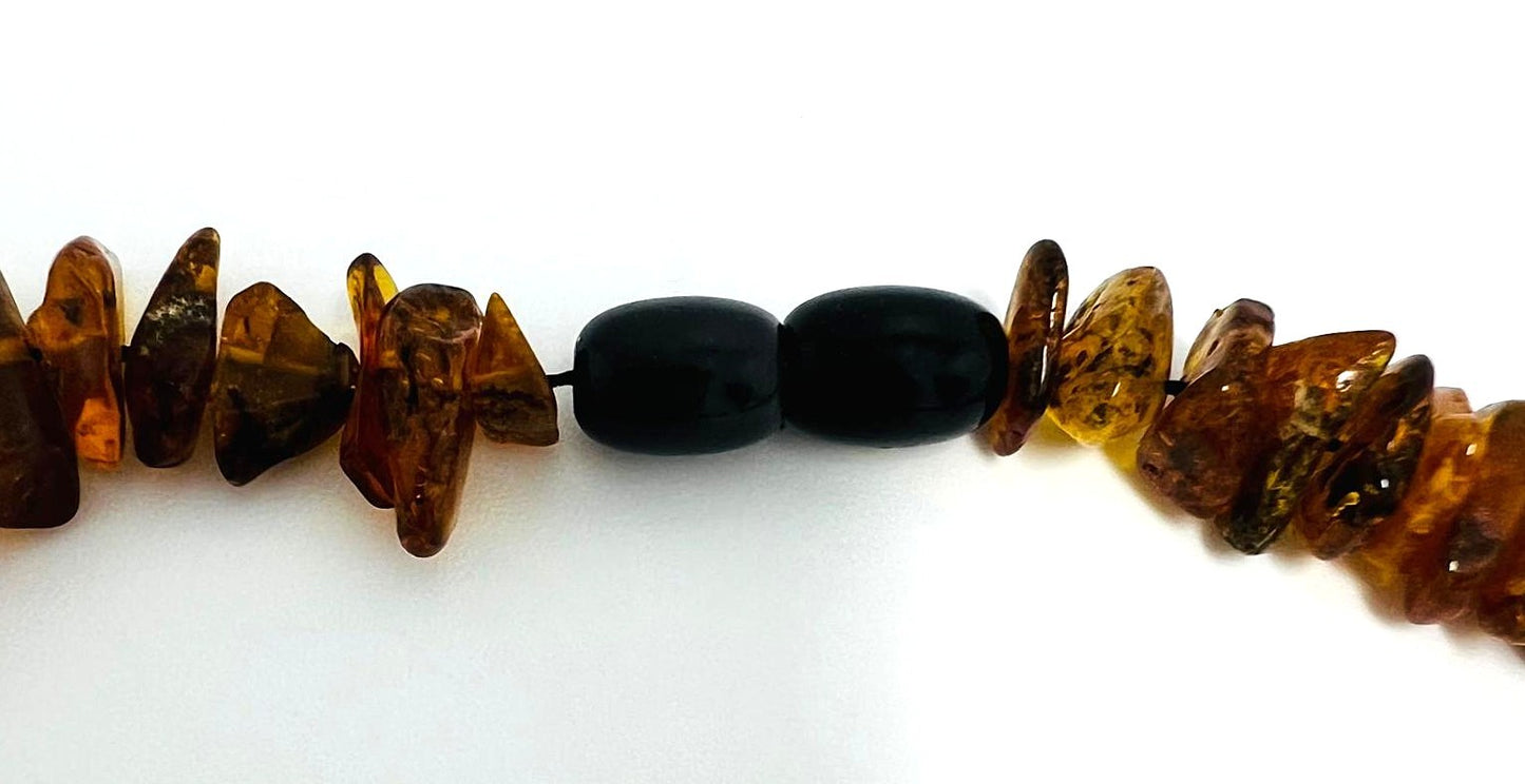 Vintage Amber Collier Cognac