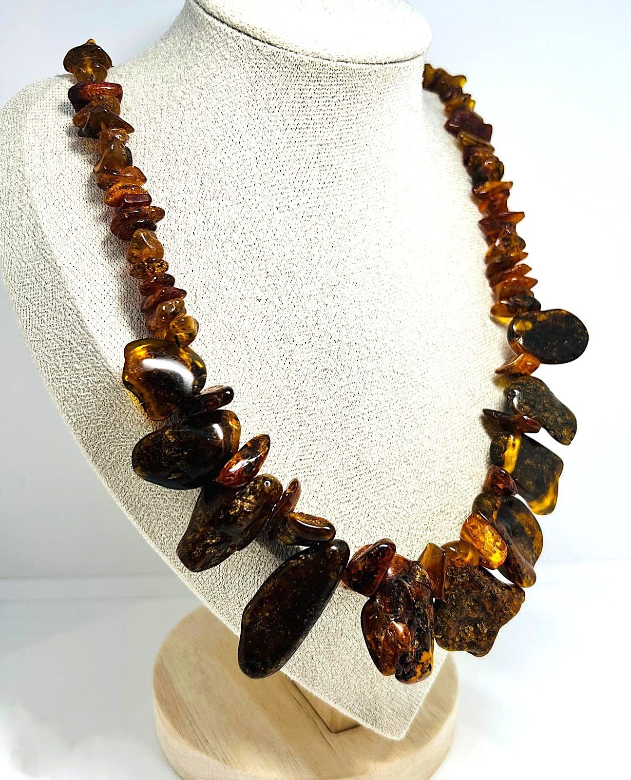 Vintage Amber Collier Cognac