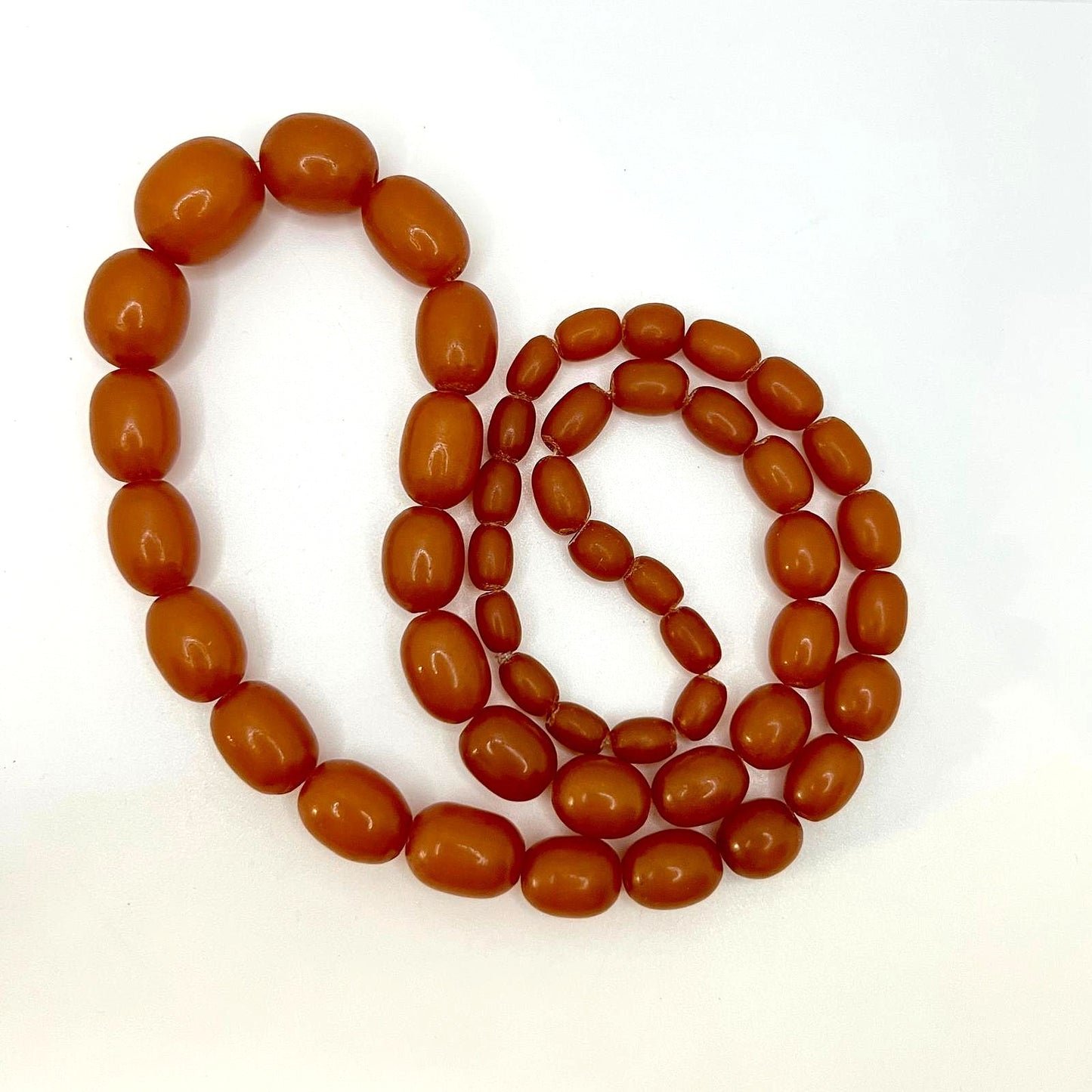 Vintage Honigbernstein Kette 57,6g Amber